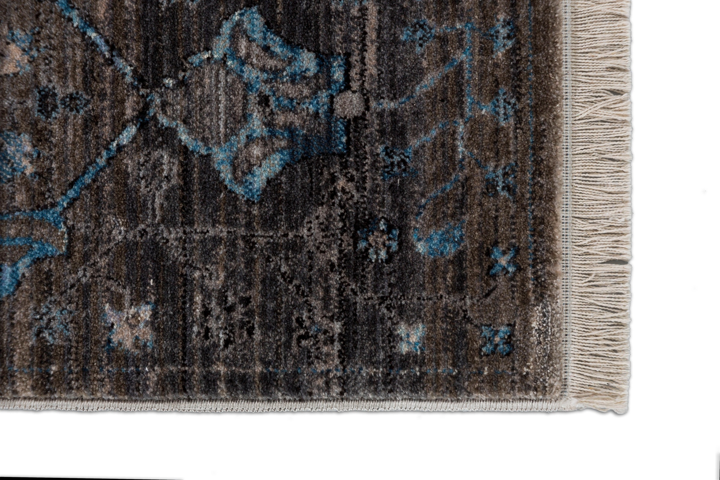 Teppich "Mystik 195" Gr. 2, grau, B:70cm H:7mm L:140cm, Kunstfaser, SCHÖNER WOHNEN-KOLLEKTION, Teppiche, Teppich, weiche Oberfläche, Wohnzimmer 3