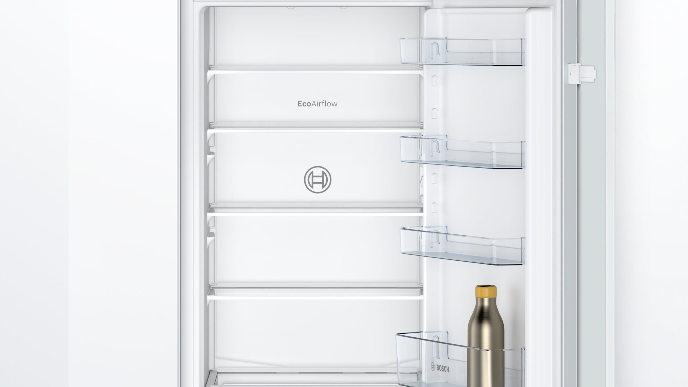 BOSCH Einbaukühlgefrierkombination Serie 2 »KIV87NSE0«