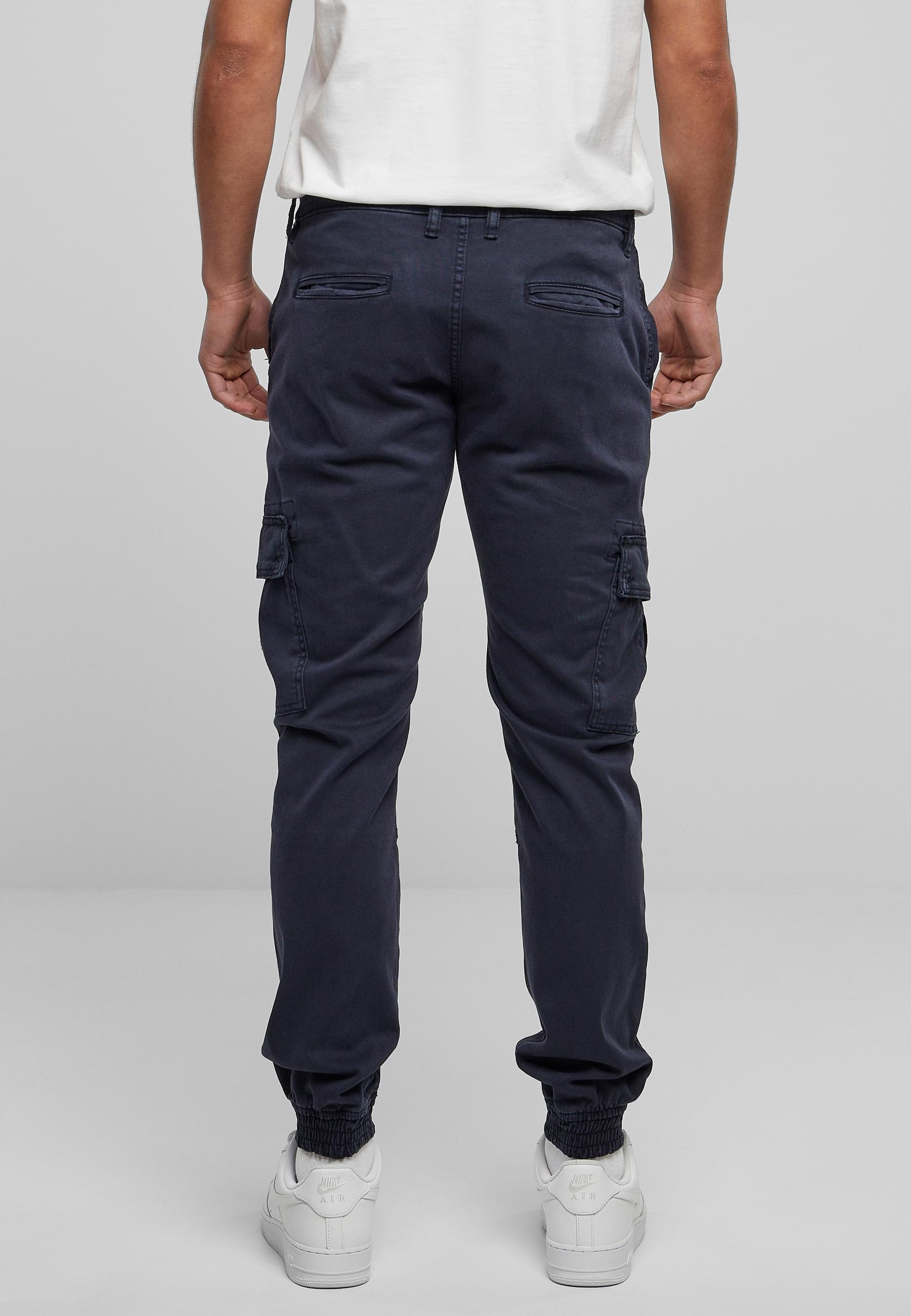 URBAN CLASSICS Cargohose »Urban Classics Herren Washed Cargo Twill Jogging Pants«, (1 tlg.)