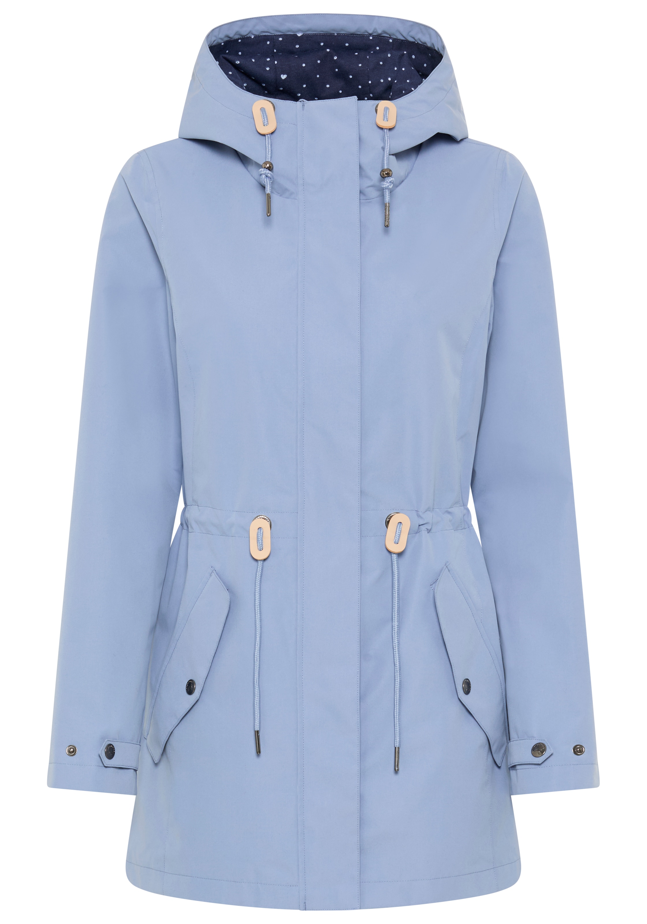 KangaROOS Outdoorjacke mit Kapuze Übergangsjacke mit Kapuze und Kordelzug
