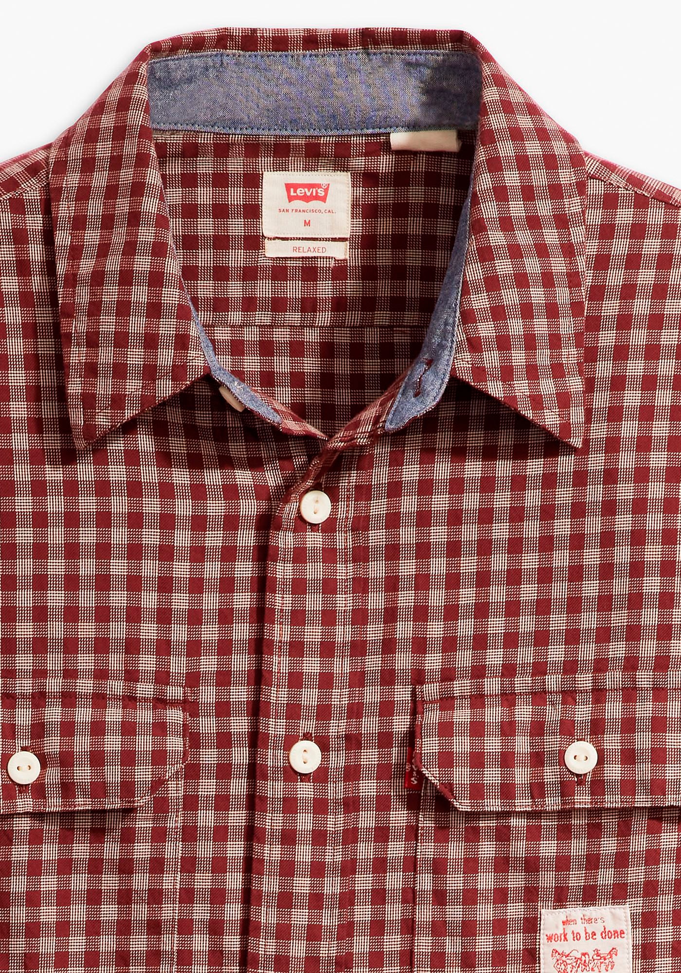 Levi's® Langarmhemd »CLASSIC WORKER -WORKWEAR REDS«, mit 2 verschließbaren Brusttaschen