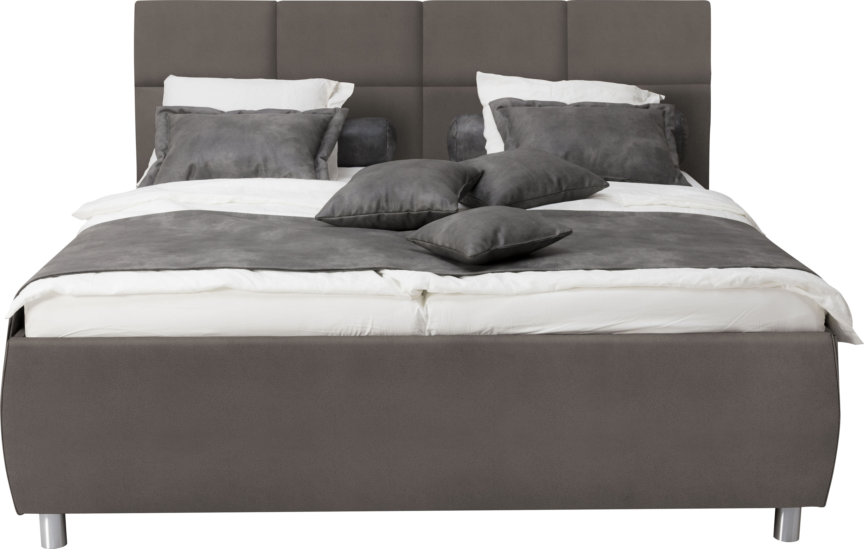 Thumbnail - alina Polsterbett "Nadina" wahlweise mit Matratze und Lattenrost, in verschiedenen Größen