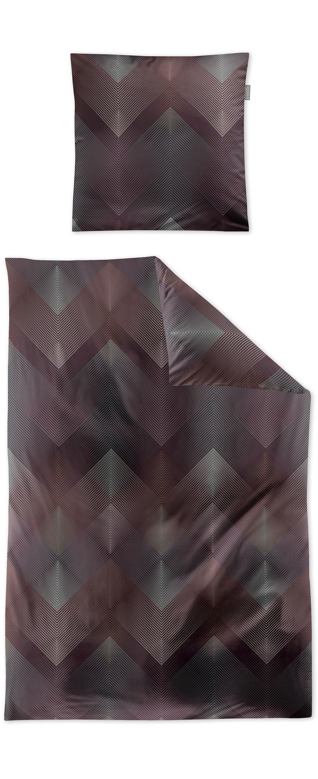 Irisette Bettwäsche "Wave 8539" 2 Stk. tlg. anschmiegsam und atmungsaktiv günstig online kaufen