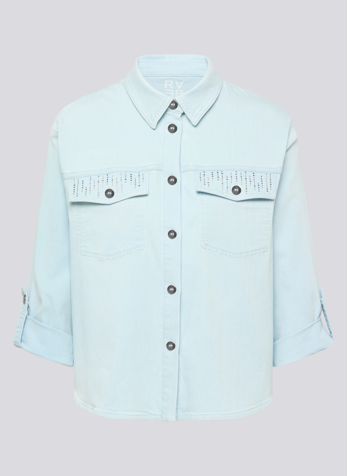 Rabe Hemdbluse mit Brust Taschen