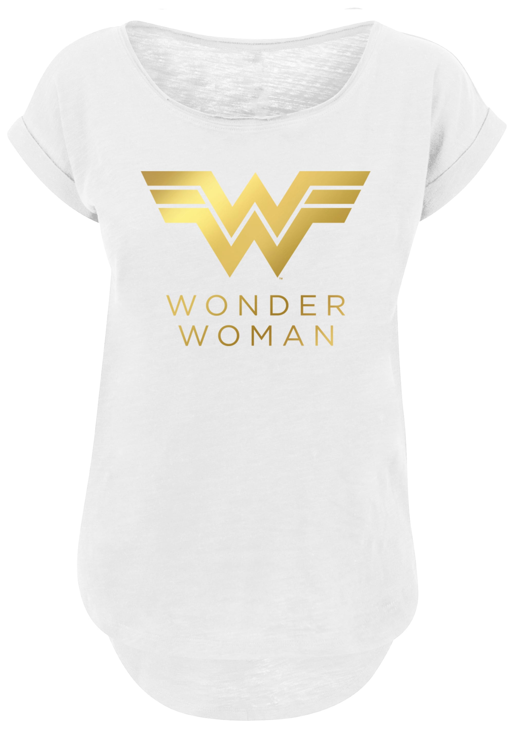 F4NT4STIC T-Shirt »DC Comics Wonder Woman 84 Golden«, Print