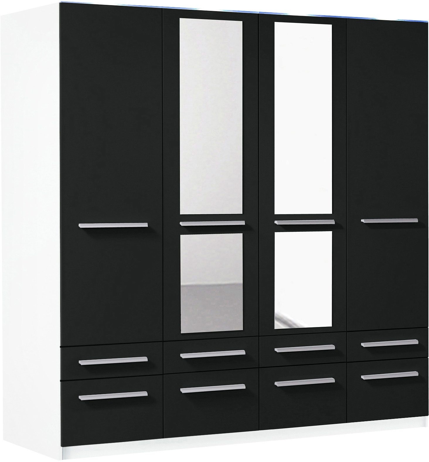 priess Kleiderschrank "Schrank Garderobe Wäscheschrank Barcelona in 5 Breit günstig online kaufen