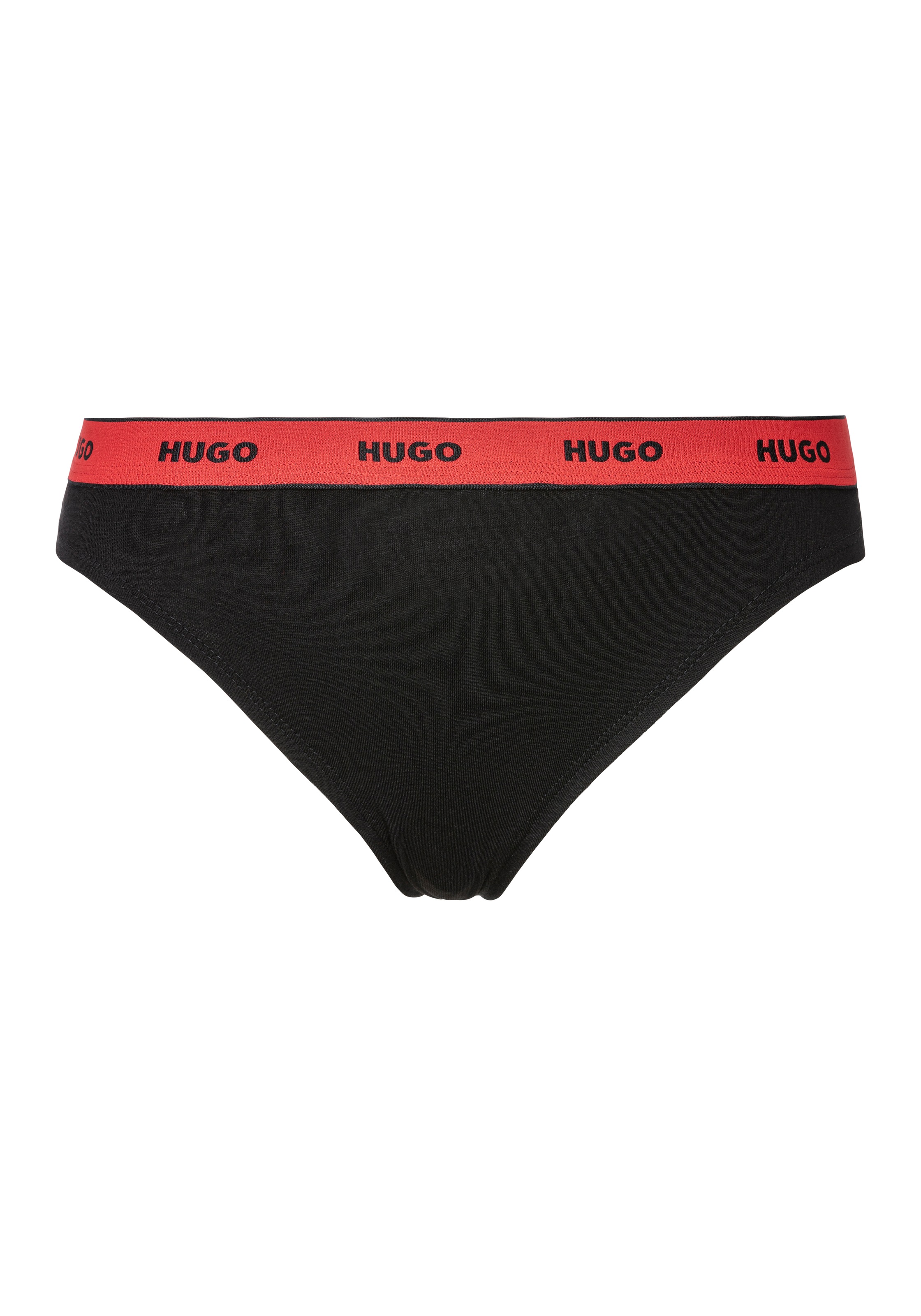 HUGO Underwear String "THONG STRIPE PYP 10", mit BOSS Schriftzug auf dem Bu günstig online kaufen