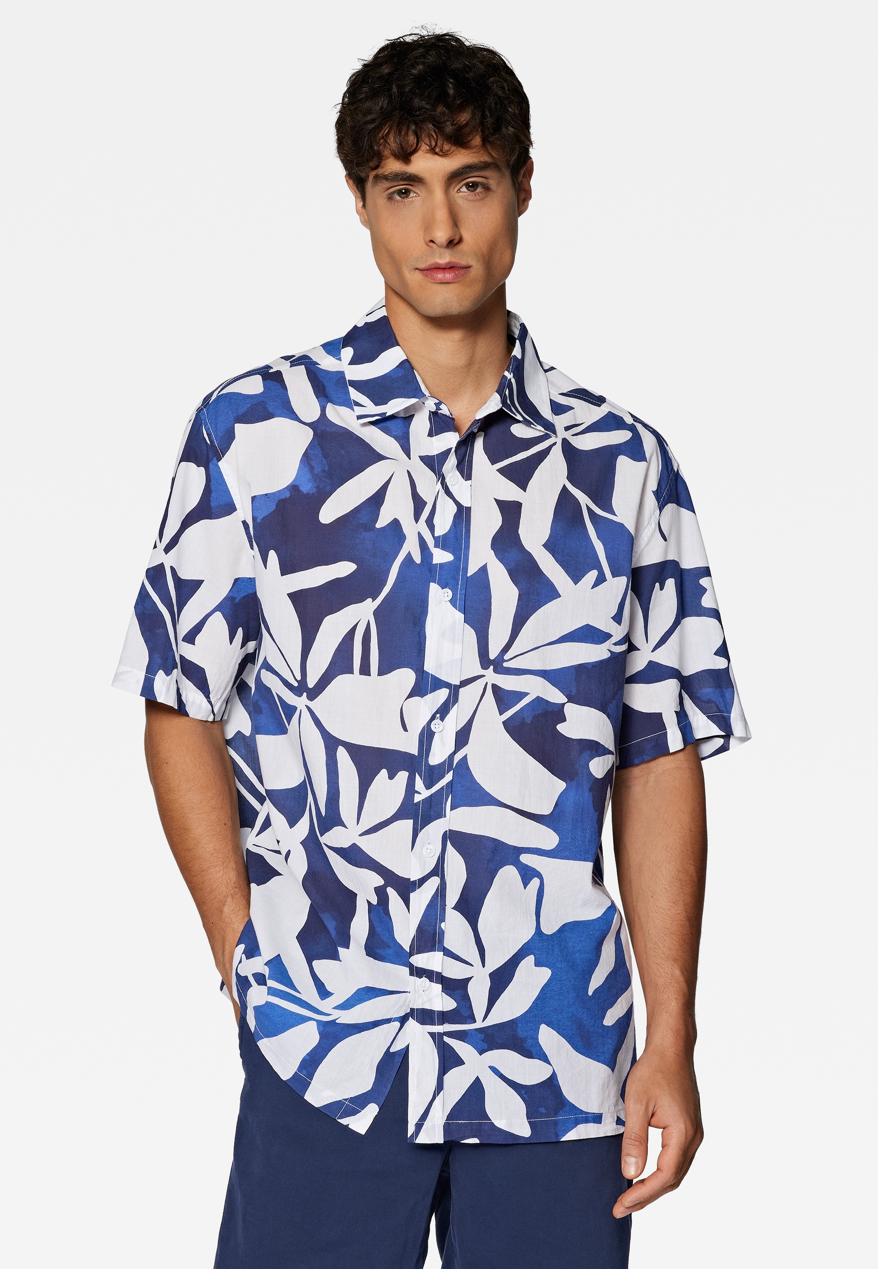 Mavi Langarmhemd »PRINTED SHIRT«, Kurzarmhemd