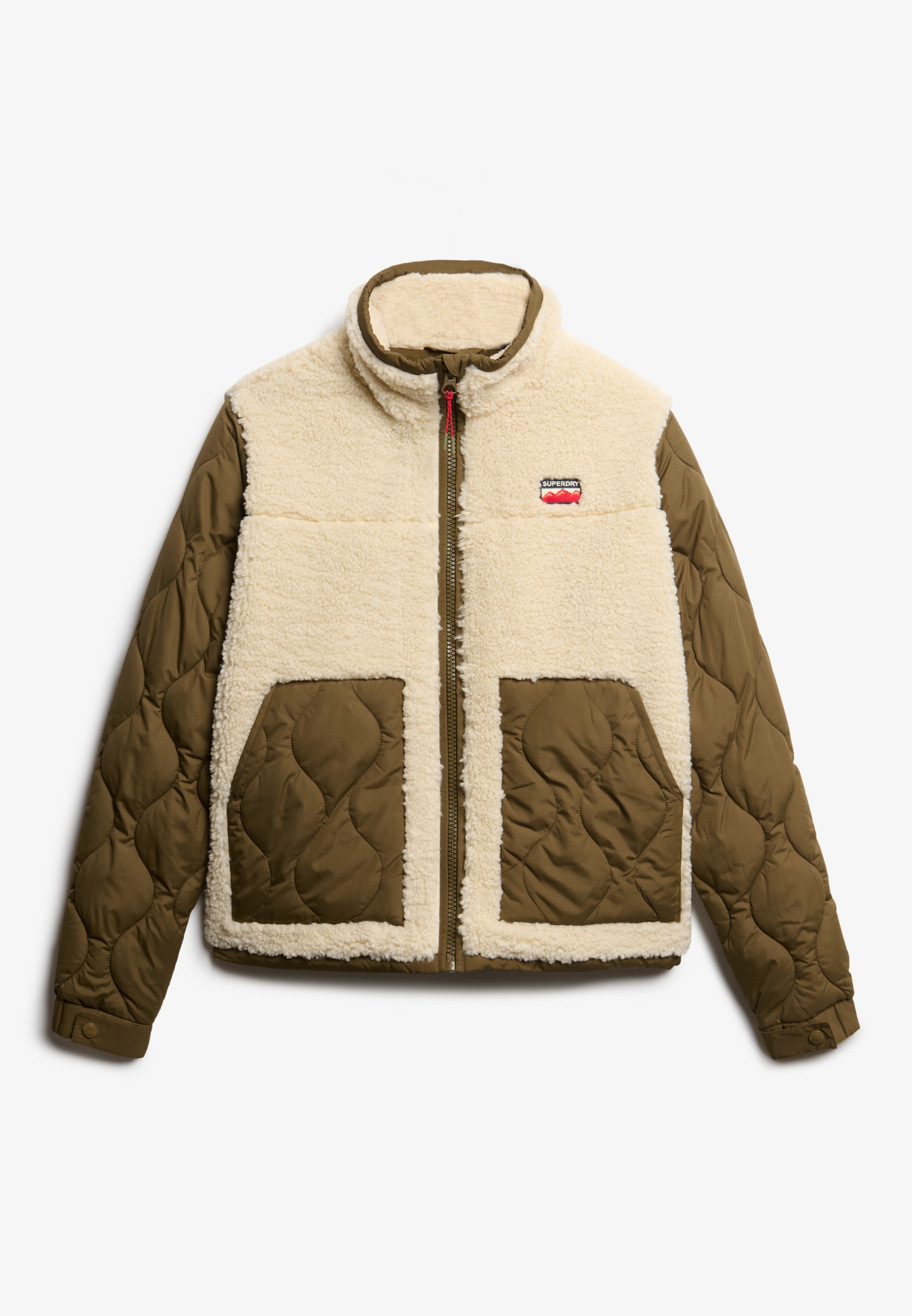 Superdry Parka »FLEECE HYBRID JACKET«