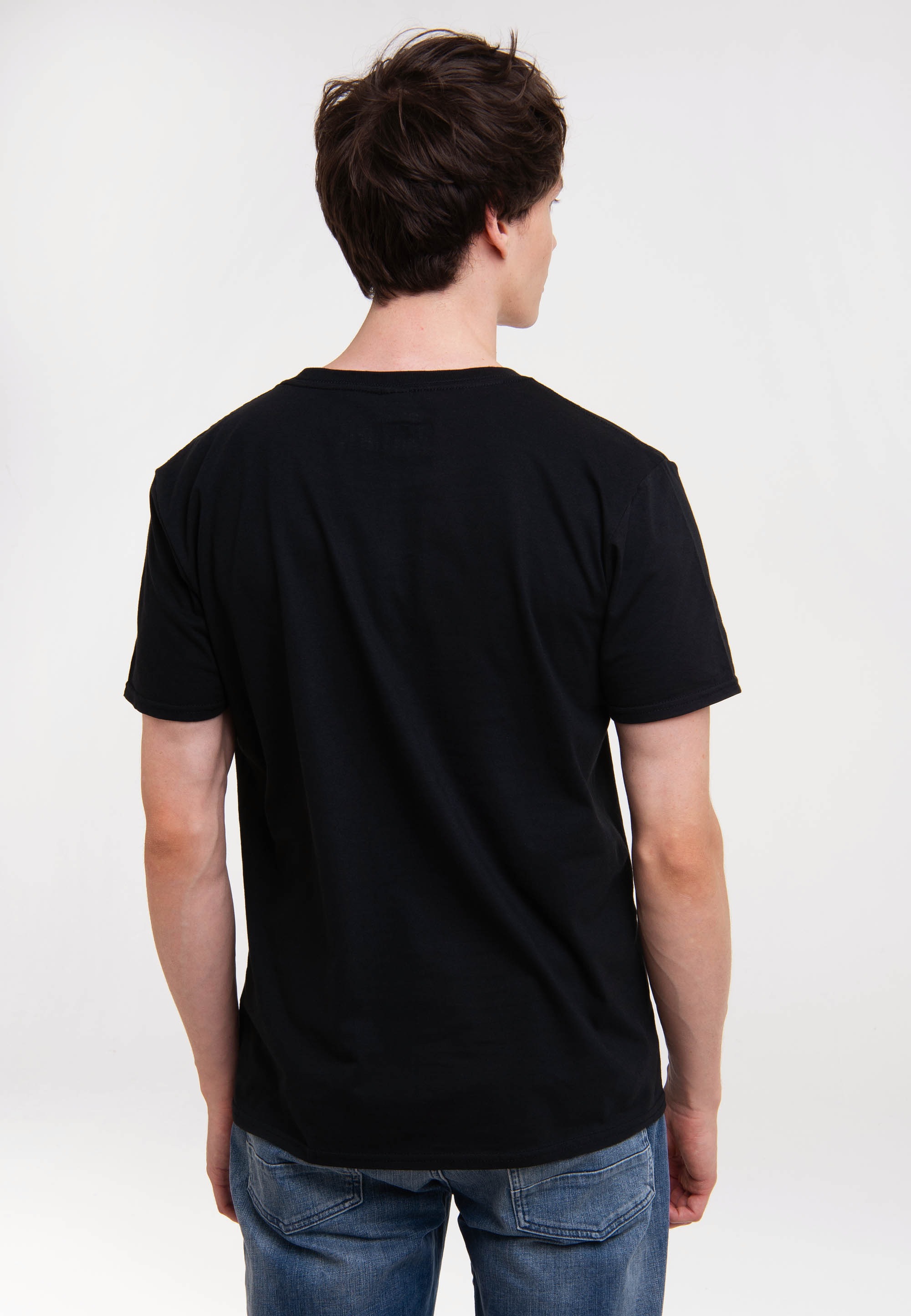 LOGOSHIRT T-Shirt »Marvel - Black Panther«, mit Black Panther-Print
