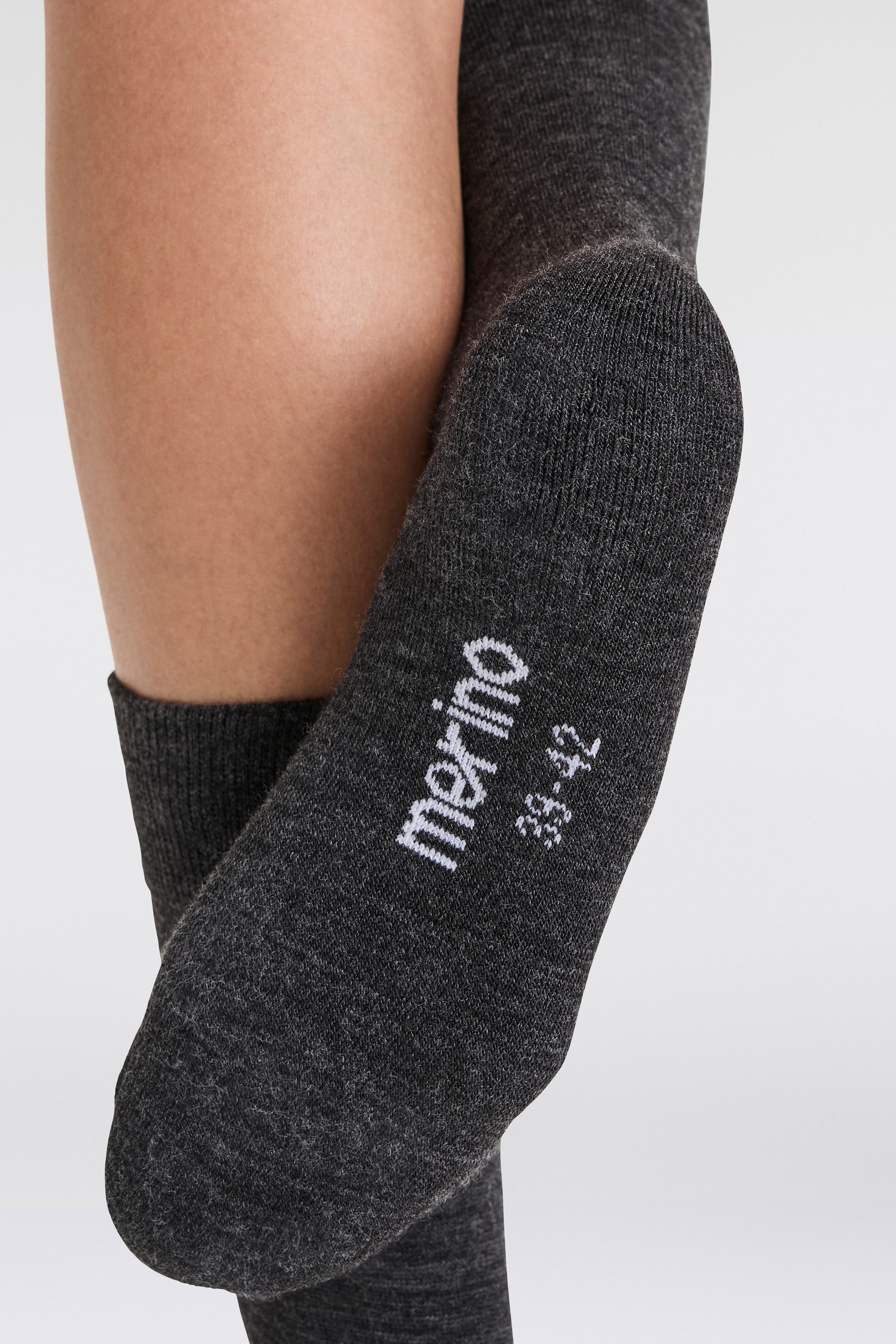 Apollo Basicsocken 3er Pack,  Unisex mit Stickerei und weichen Merinowoll-Anteil