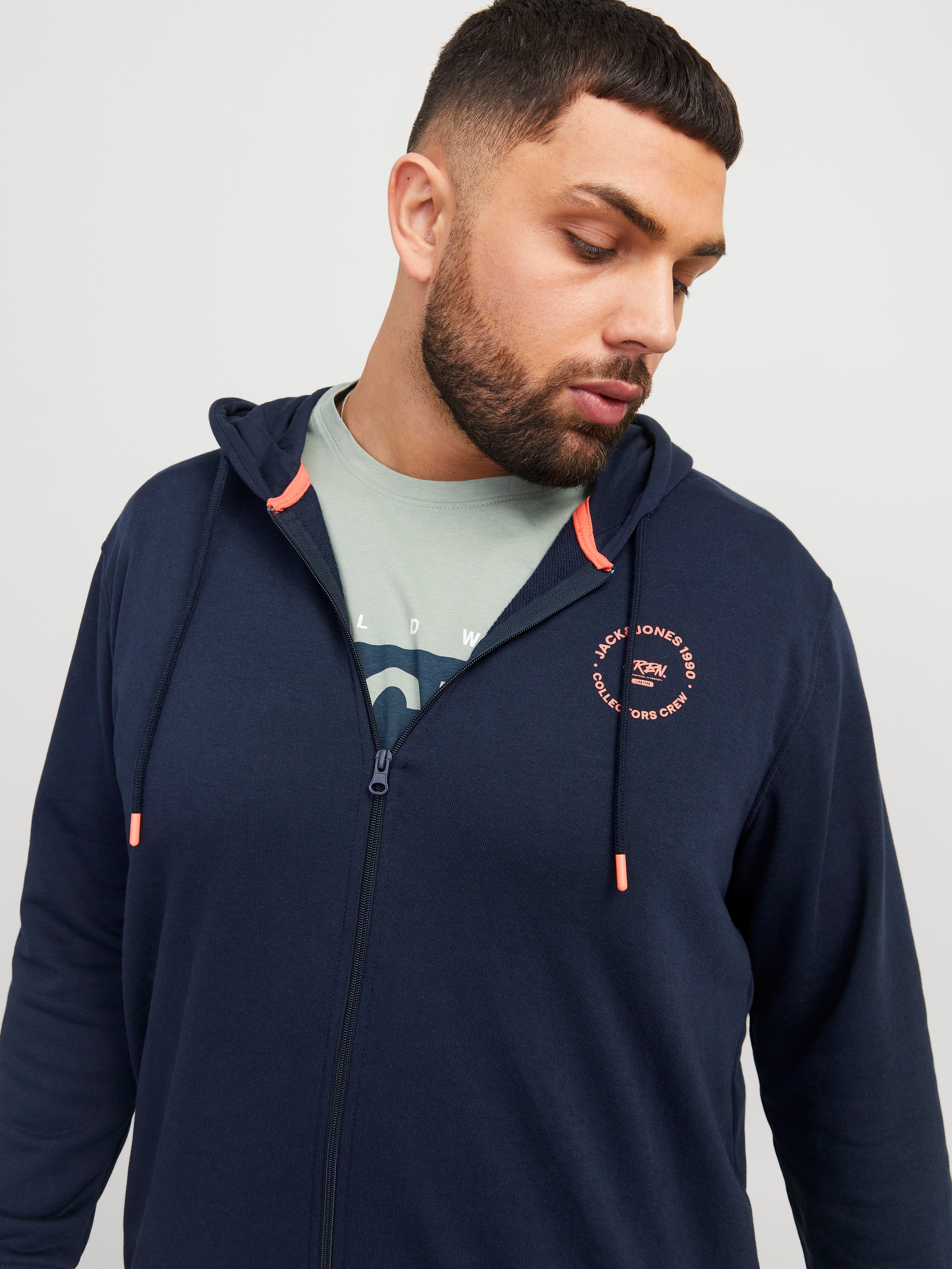 Jack & Jones PlusSize Kapuzensweatshirt "JJSIMON SWEAT HOOD PLS" günstig online kaufen