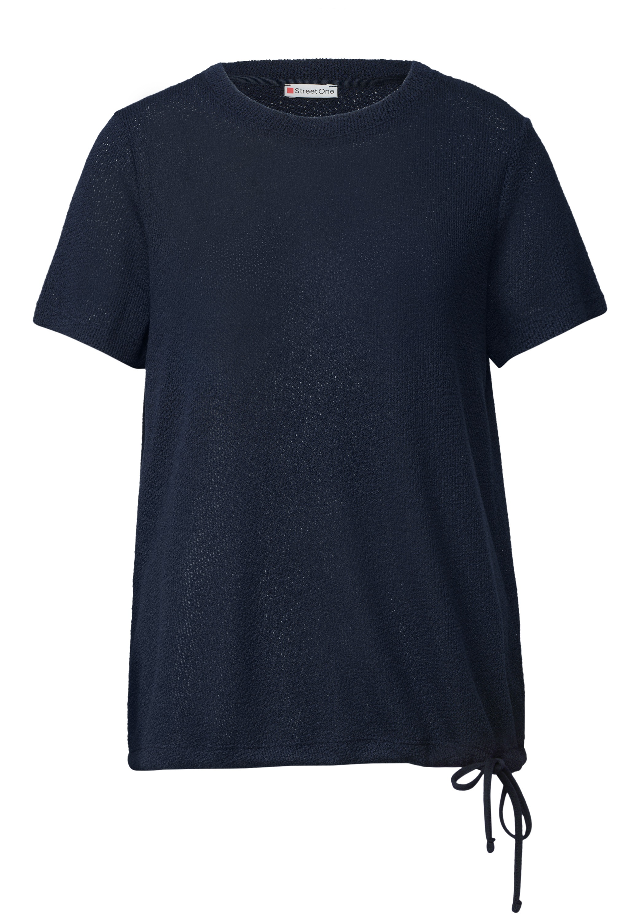 STREET ONE T-Shirt mit Rundhalsausschnitt