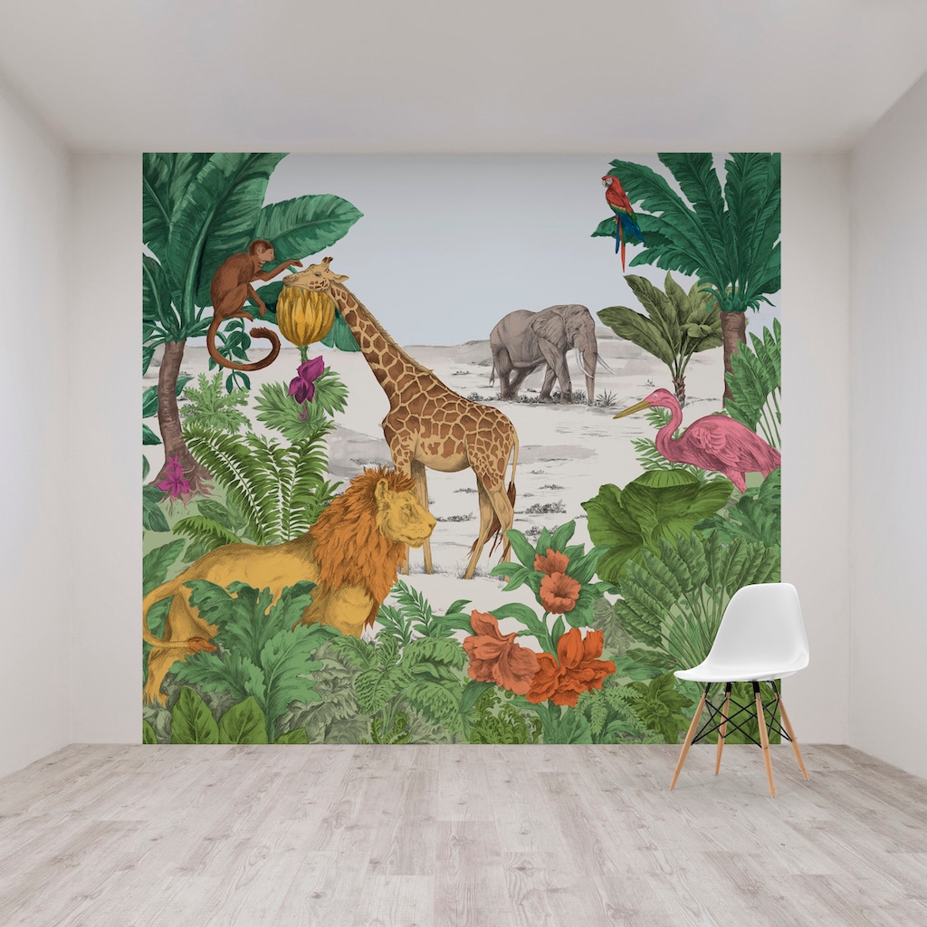 Art for the home Fototapete »Dschungel«, Wald