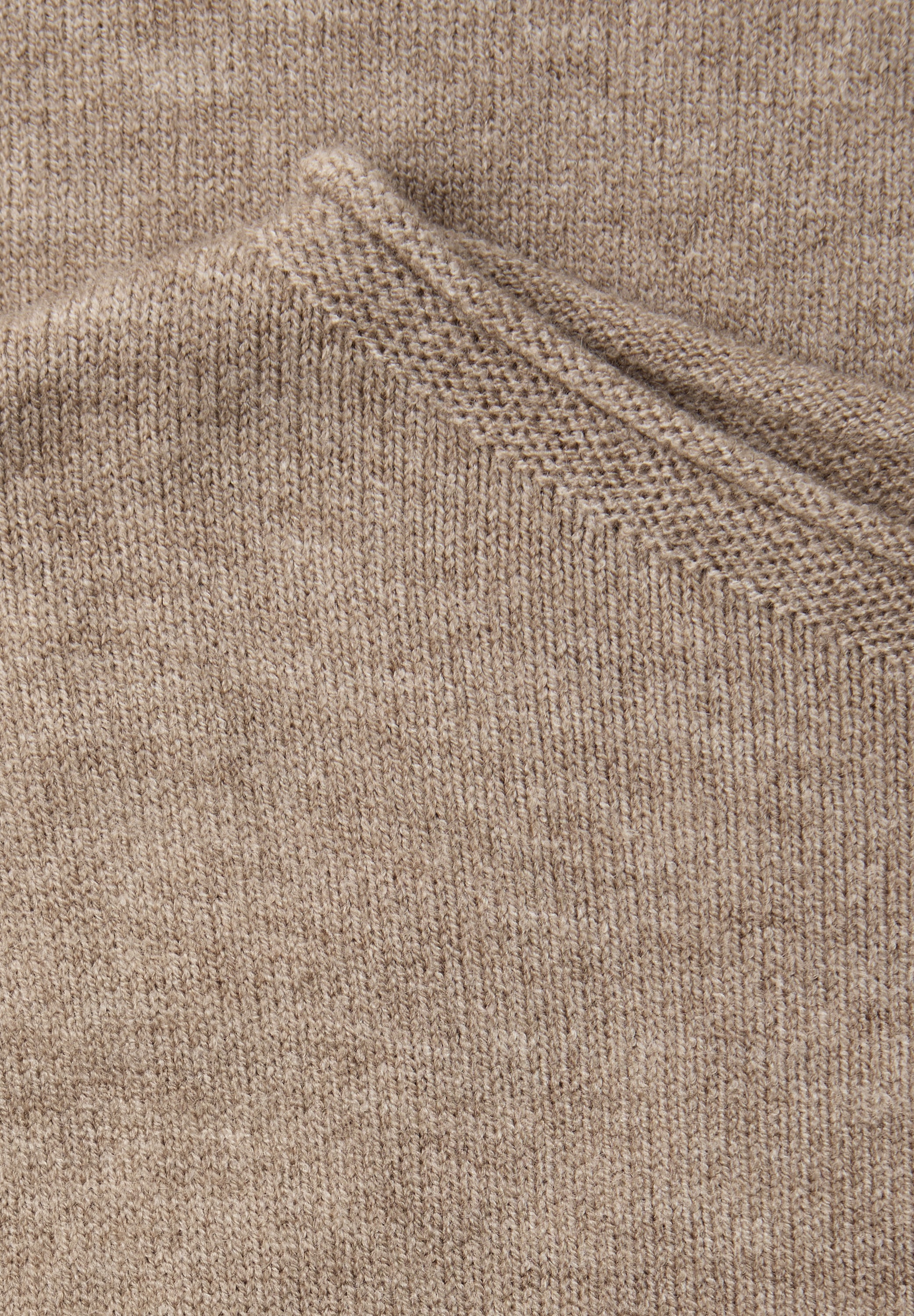 STREET ONE Strickpullover aus softem Materialmix