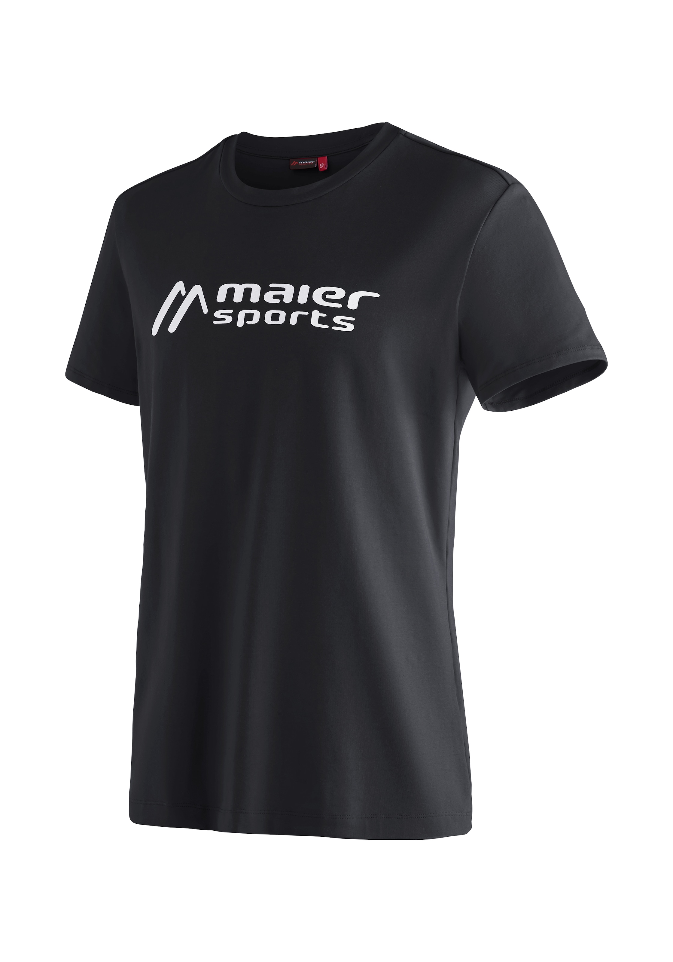 Maier Sports Funktionsshirt »MS Tee Material elastischem ▷ BAUR Vielseitiges M«, aus | bestellen Rundhalsshirt