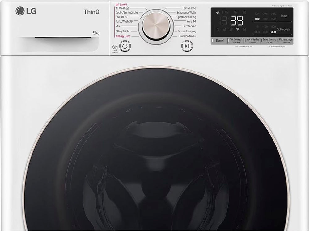 LG Waschmaschine »F4WR709G«, 9 kg, 1400 U/min