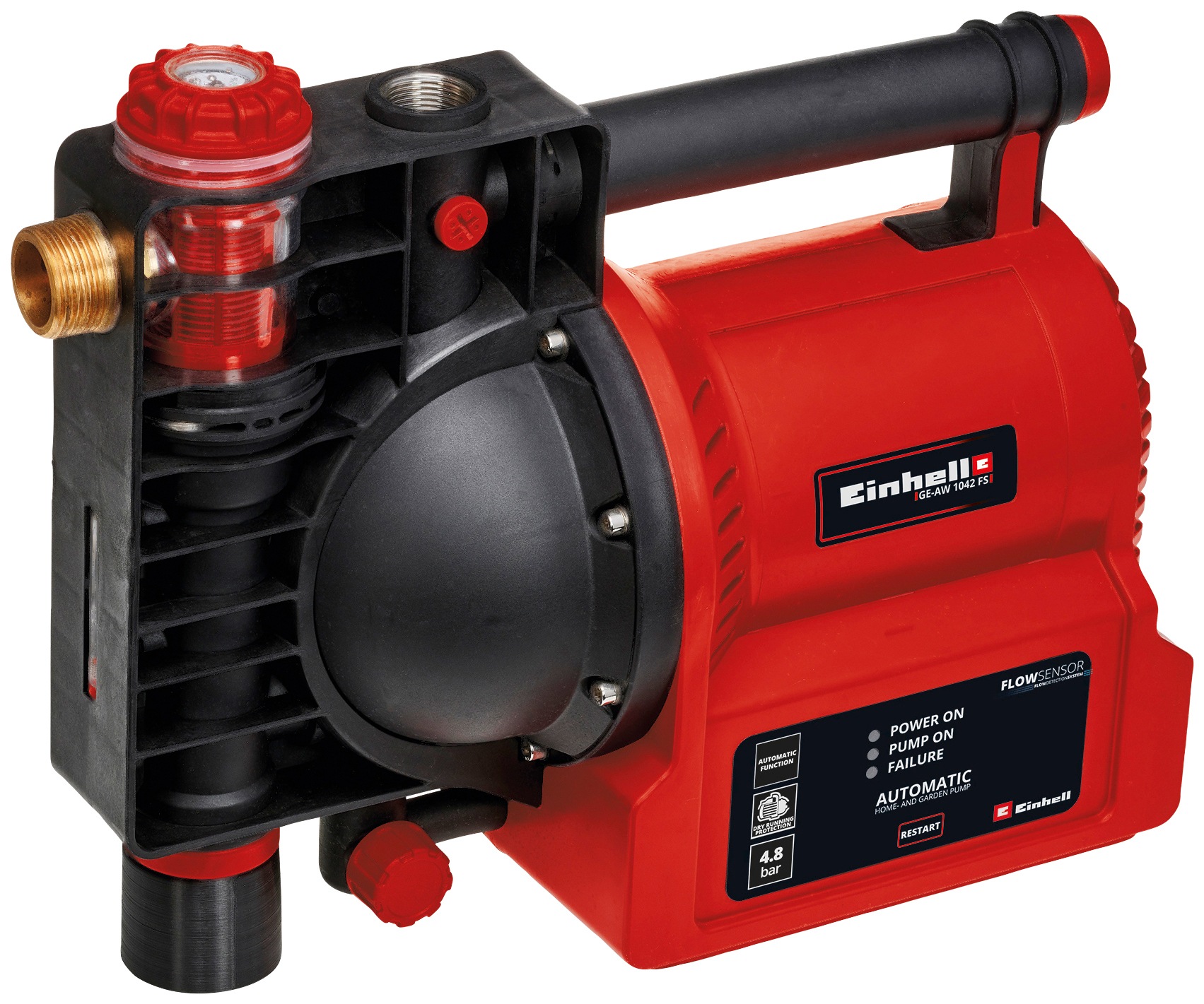 Einhell Hauswasserwerk »GE-AW 1042 FS«, 4200 l/h max. Fördermenge