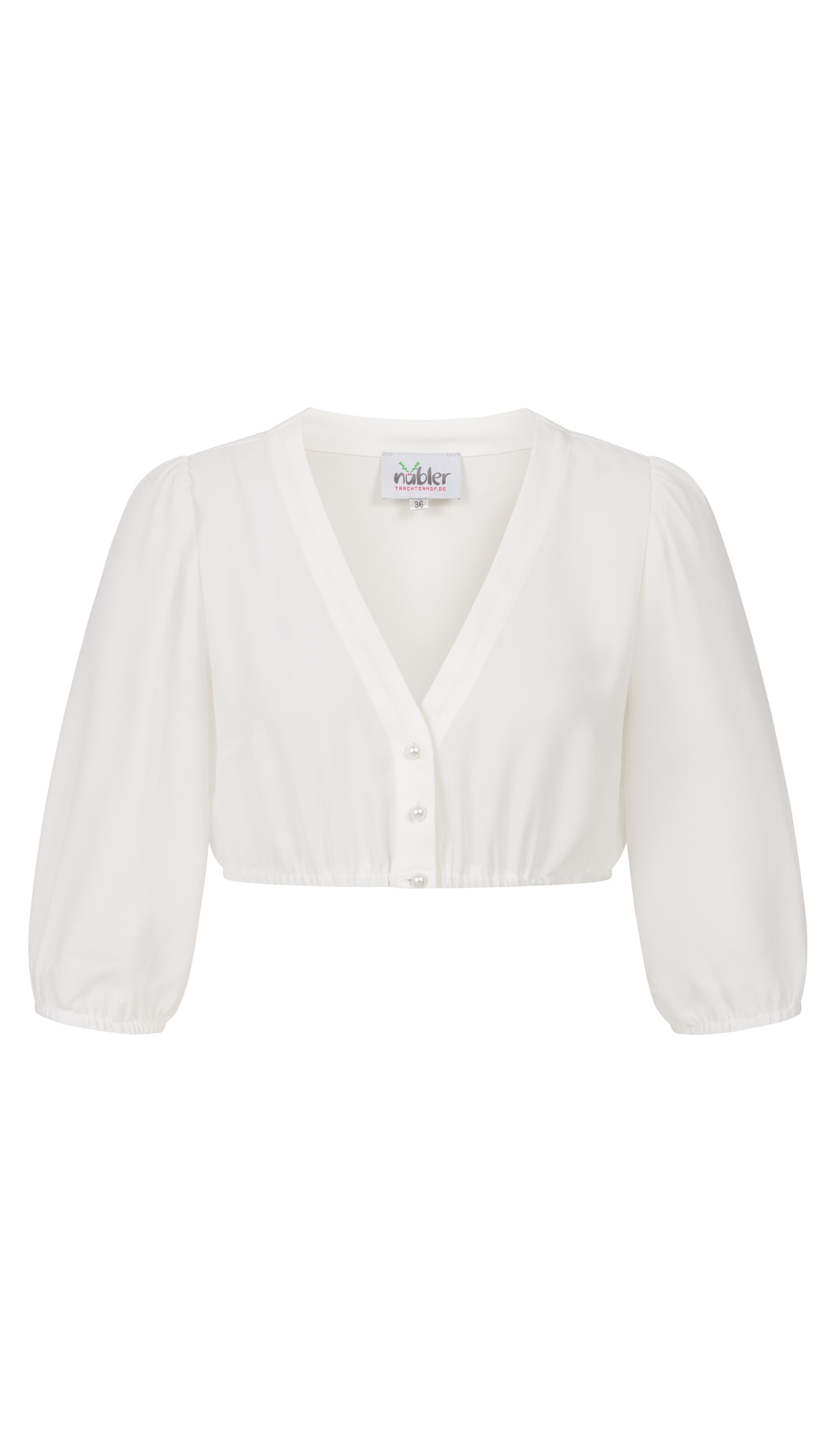 Nübler Dirndlbluse "Dirndlbluse 3/4 Arm Charlotte" günstig online kaufen