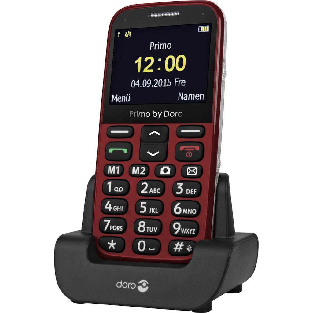 Doro Handy »366«, rot, 5,8 cm/2,3 Zoll