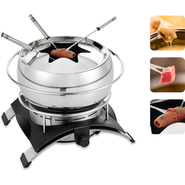 »FONDUE INOX Friday BAUR Elektro-Fondue Black | NOVIS 6014.21.1«