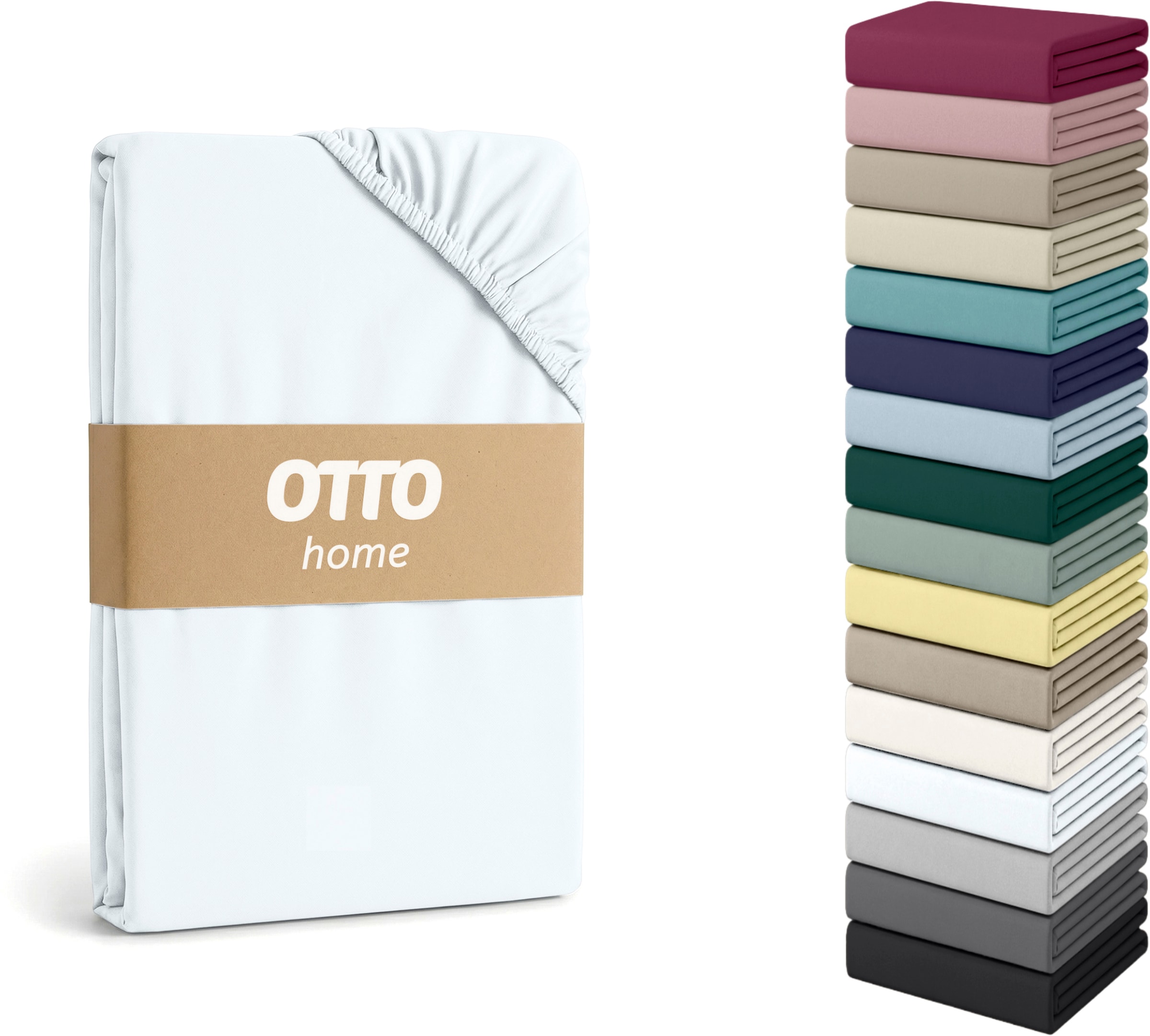 OTTO home Spannbettlaken "Physalis Topper COMFORT, 100% Baumwolle, 150 g/m² günstig online kaufen