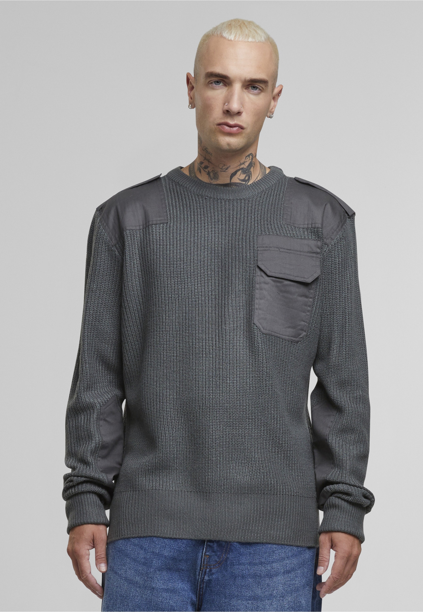 Brandit Rundhalspullover »Brandit Herren Military Sweater« 1 Stk.