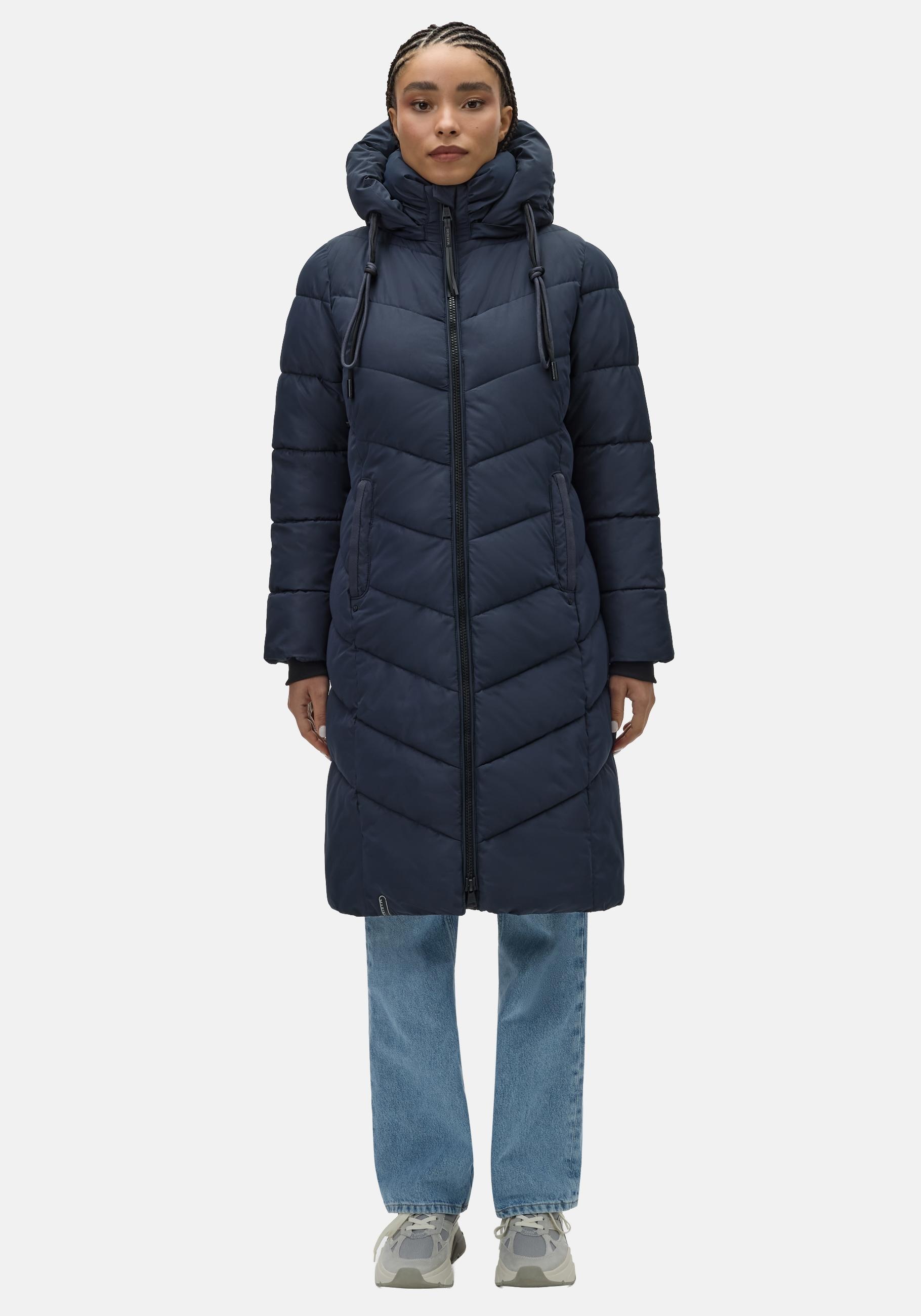 Marikoo Steppmantel "Sahnekatzii XIV-1" Wintermantel mit kuschlig warm wattiertem Kragen