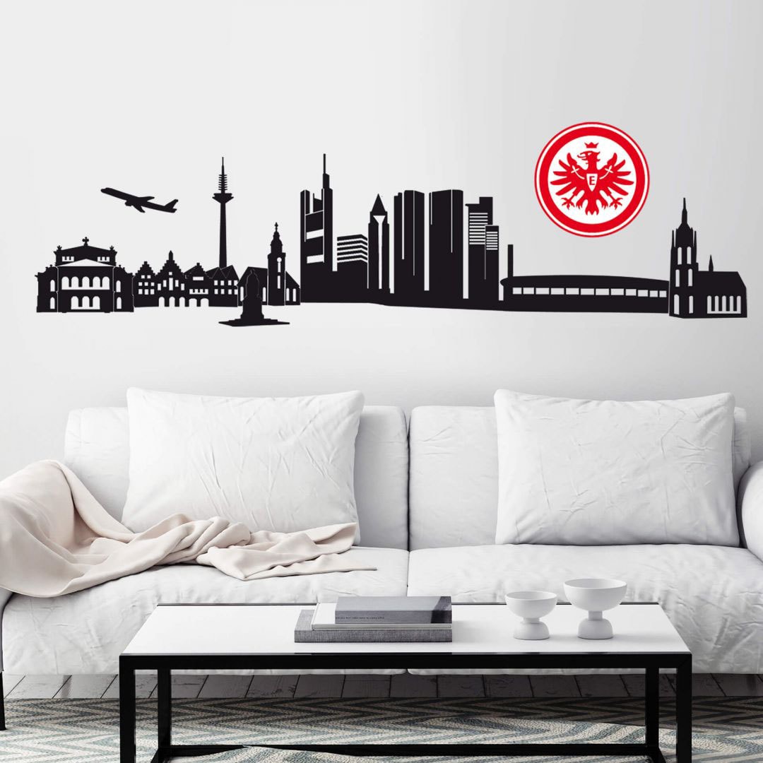 Wall-Art Wandtattoo Eintracht kaufen »Fußball BAUR Logo« | Frankfurt