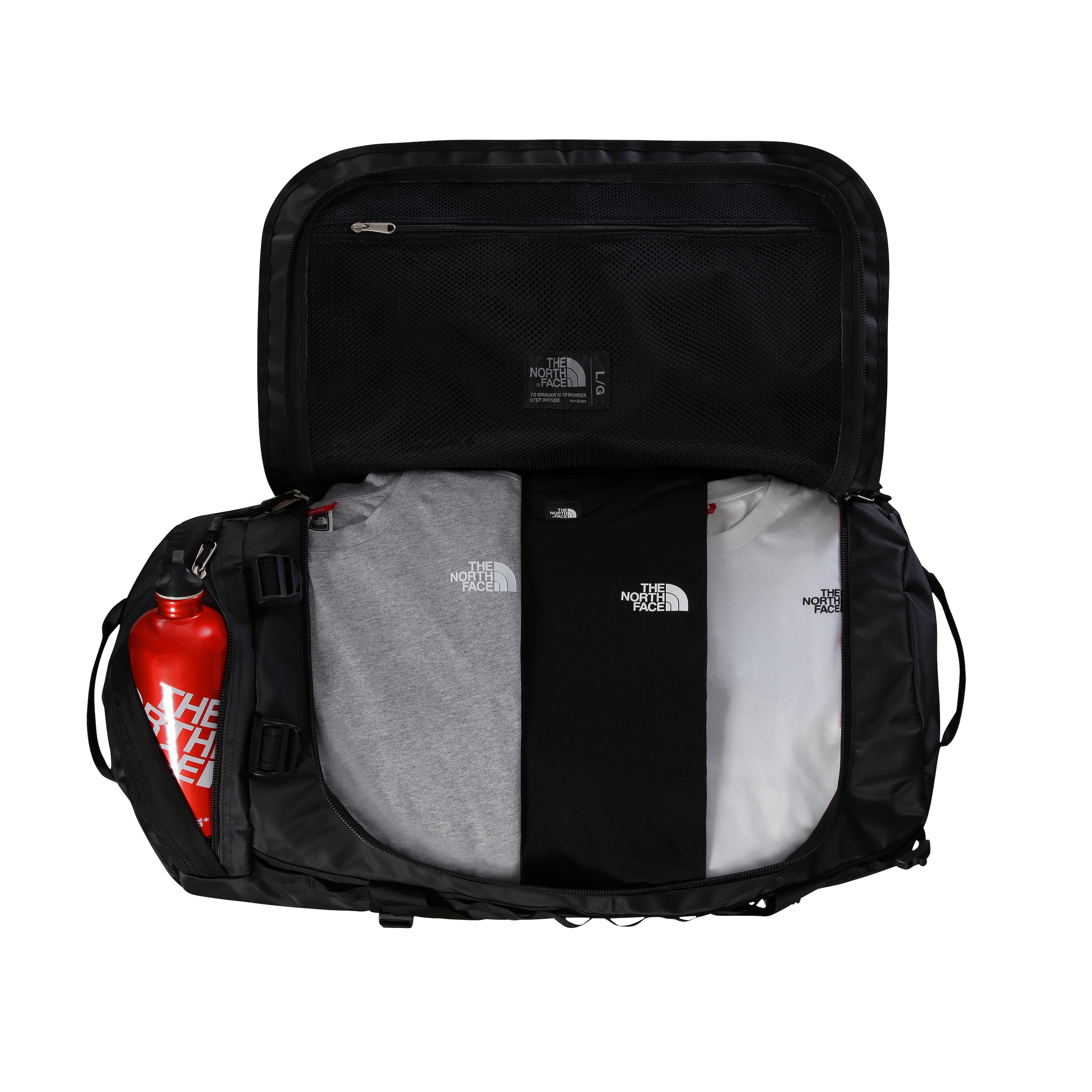 The North Face Reisetasche »BASE CAMP DUFFEL - L«, (1 tlg.)