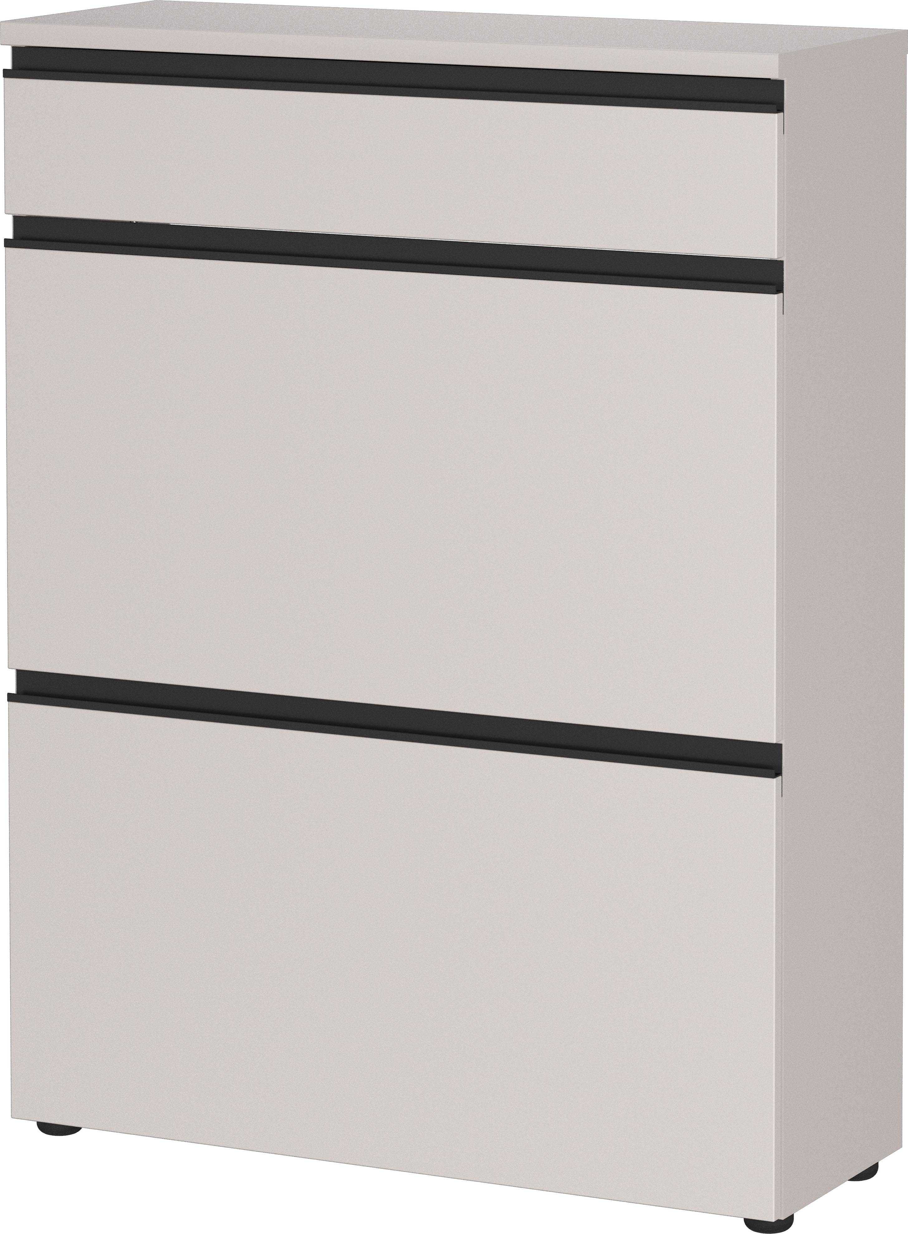 GERMANIA Schuhschrank "Baldone" 1 Stk. tlg. Schuhklapper, mit Schublade, Griffe aus Metall, Tiefe: 29 cm