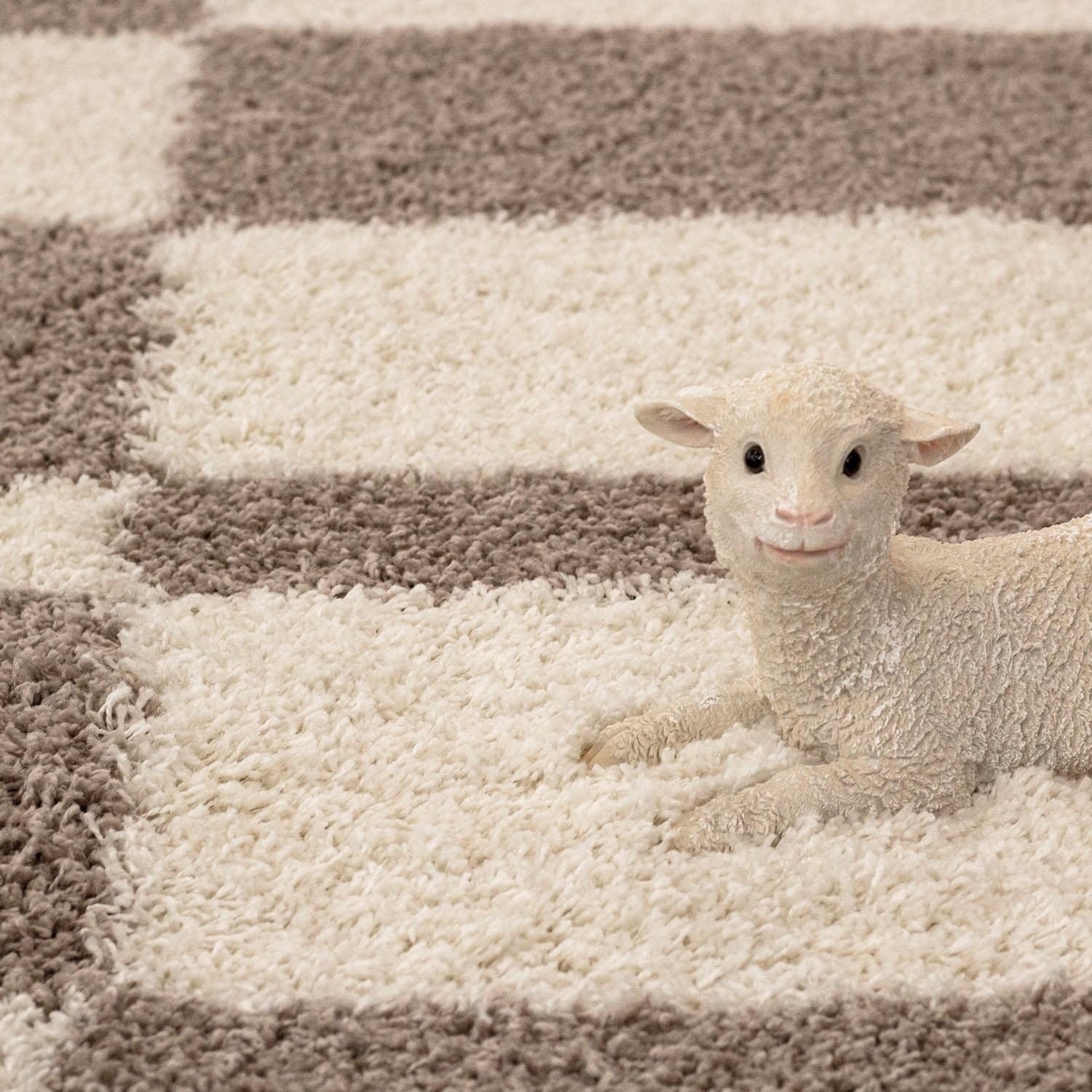 Ayyildiz Teppiche Hochflor-Läufer »Gala Shaggy 2505«, rechteckig, 30 mm Höhe, Langflor, Läufer, alle Räume, Wohnzimmer