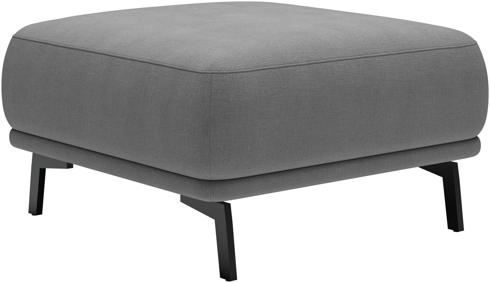 SCHÖNER WOHNEN-Kollektion Polsterhocker "Tossa, smarte Ergänzung für dein Wohnzimmer, Breite 73 cm" 1 Stk. tlg. Flexibler Komfort, edle Optik & saugroboterfreundlich