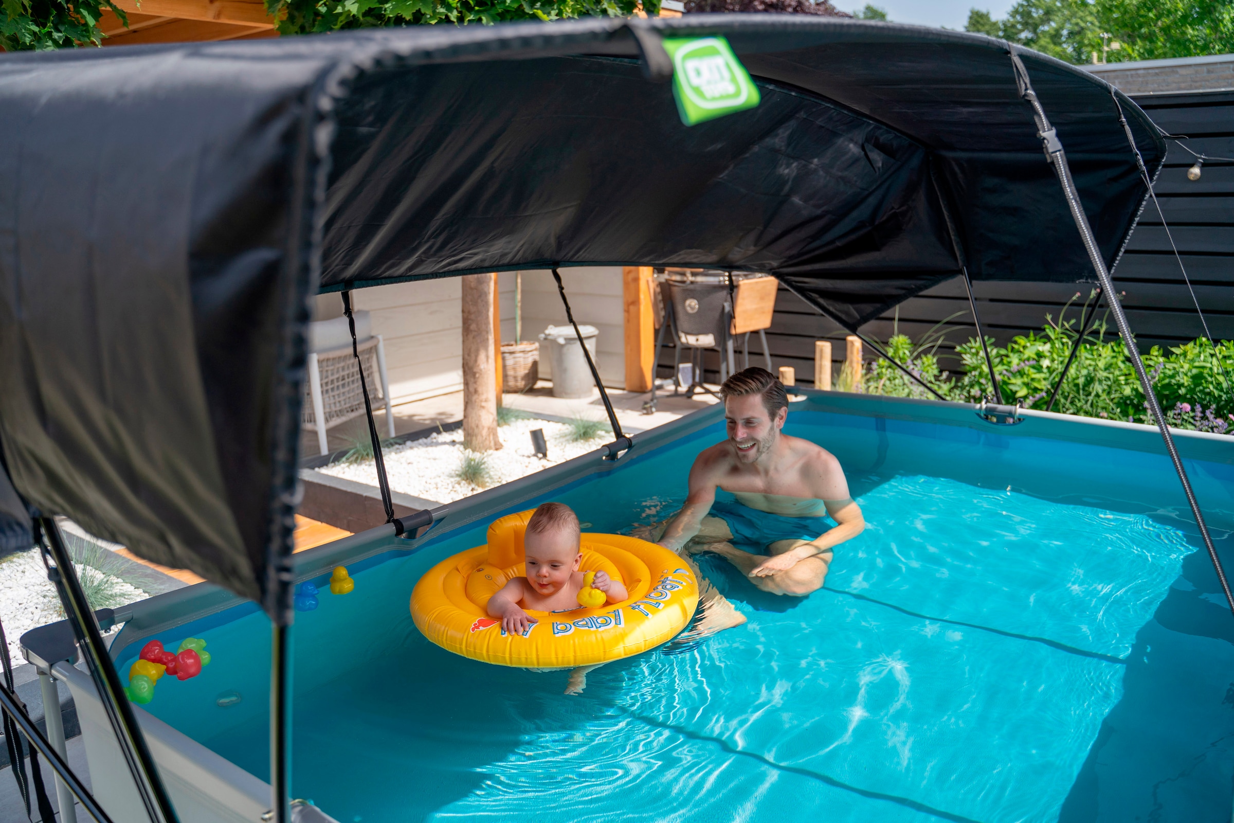 EXIT Poolverdeck "Sonnensegel", spendet Schatten beim Baden in der Sommerhi günstig online kaufen