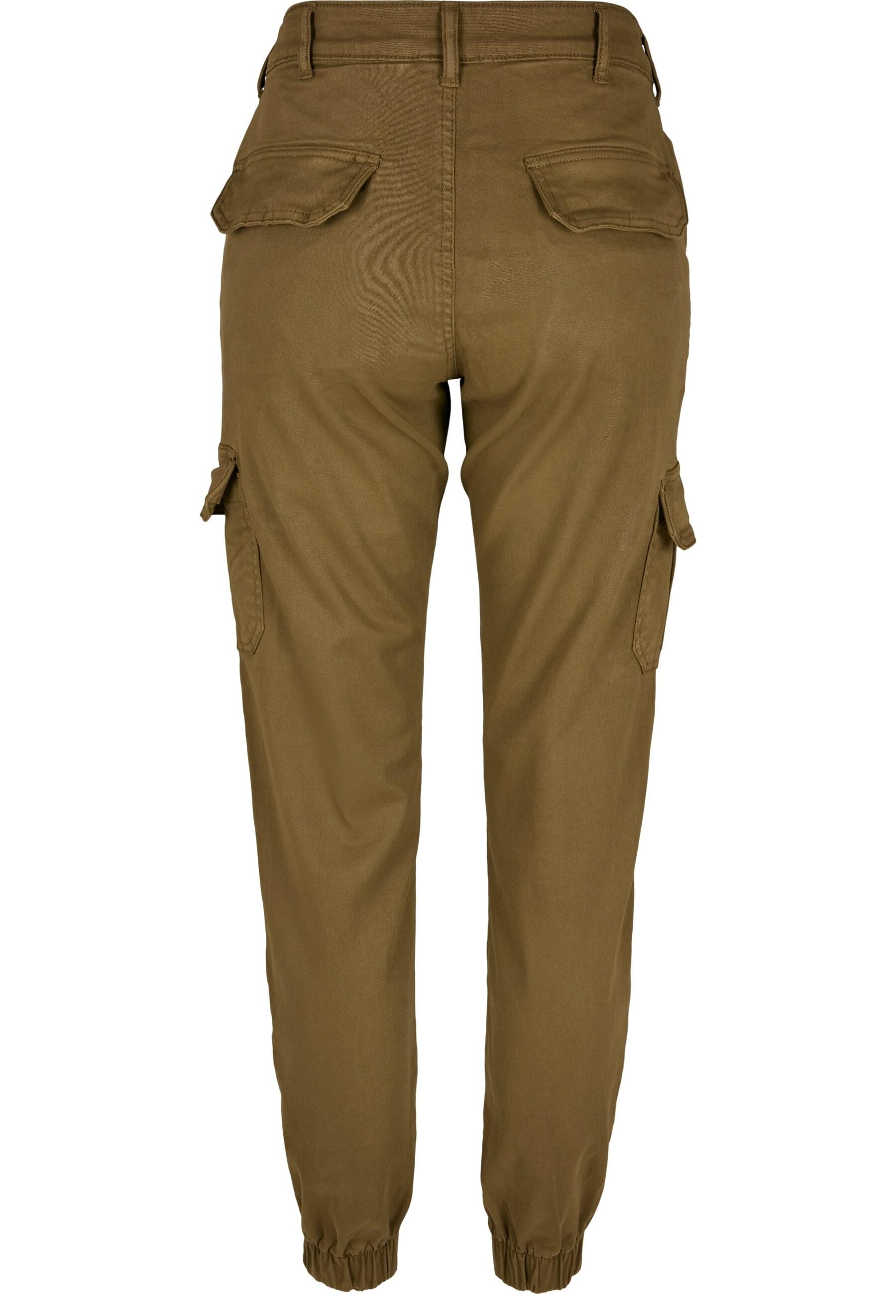 URBAN CLASSICS Cargohose »Urban Classics Damen Ladies High Waist Cargo Pants«, (1 tlg.)