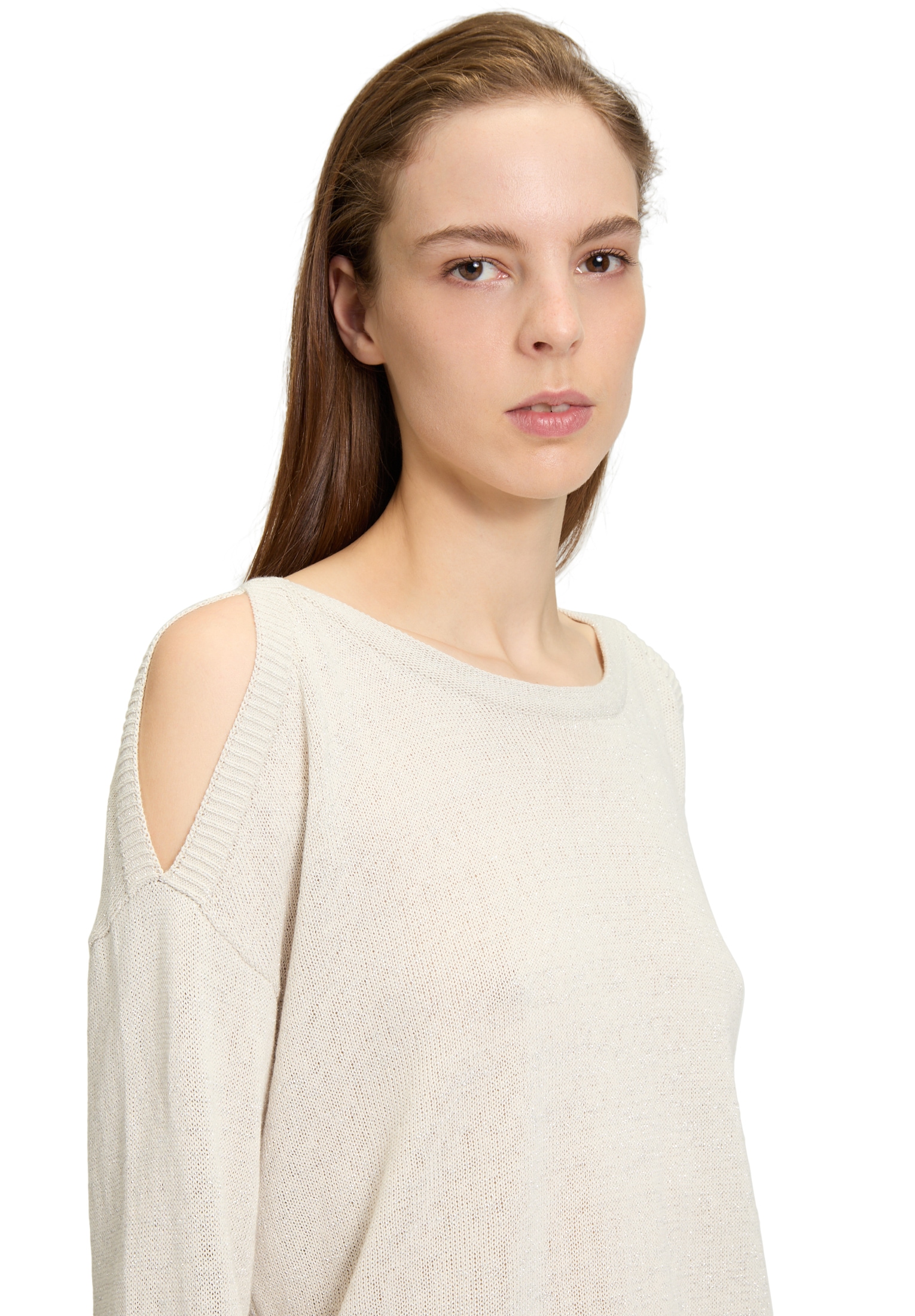Betty Barclay Strickpullover »Betty Barclay Feinstrickpullover mit 3/4 Arm«, (1 tlg.), Cut-Outs