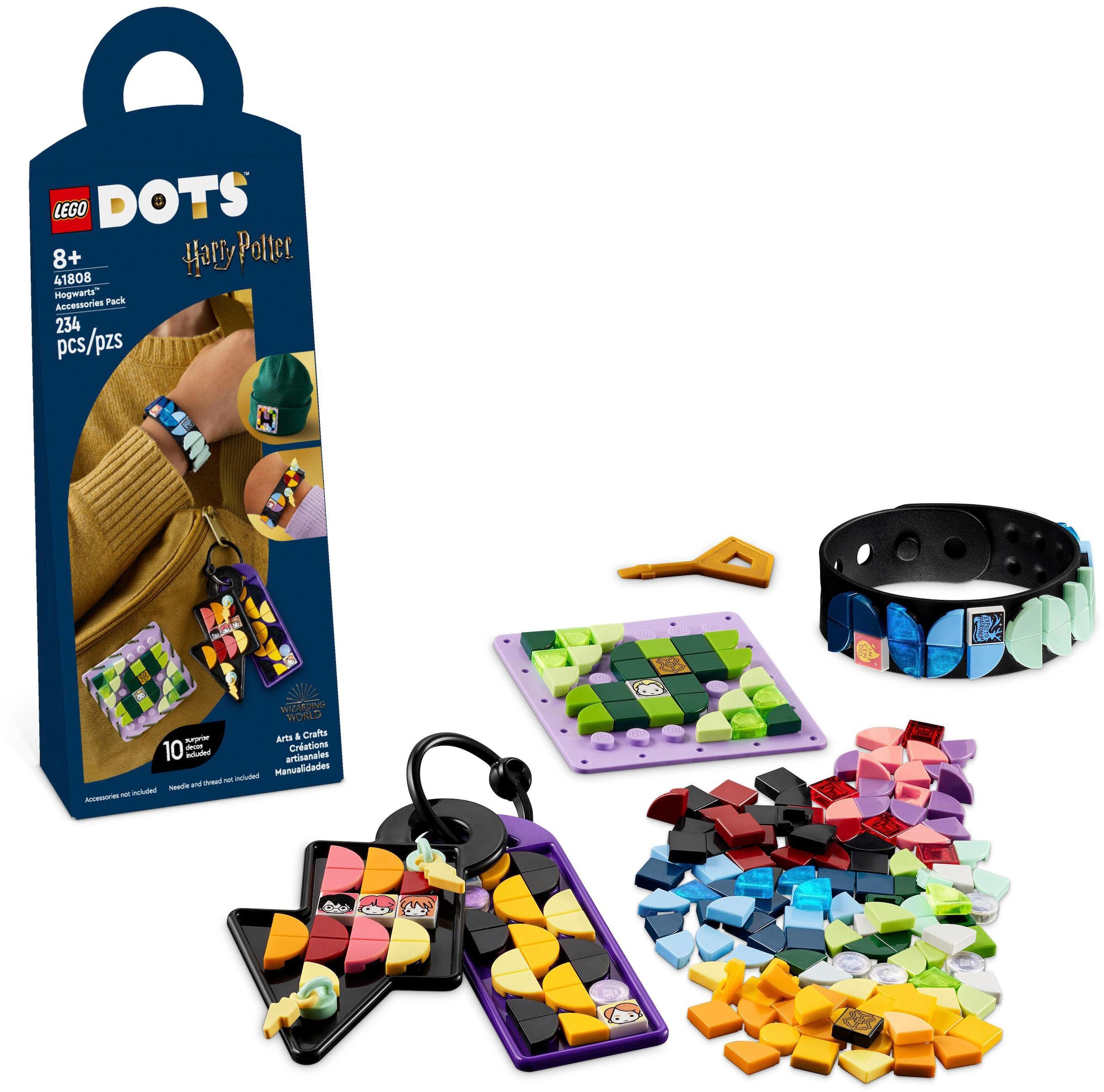 LEGO® Konstruktionsspielsteine »Hogwarts Zubehörset (41808), LEGO® DOTS«, (234 St.)