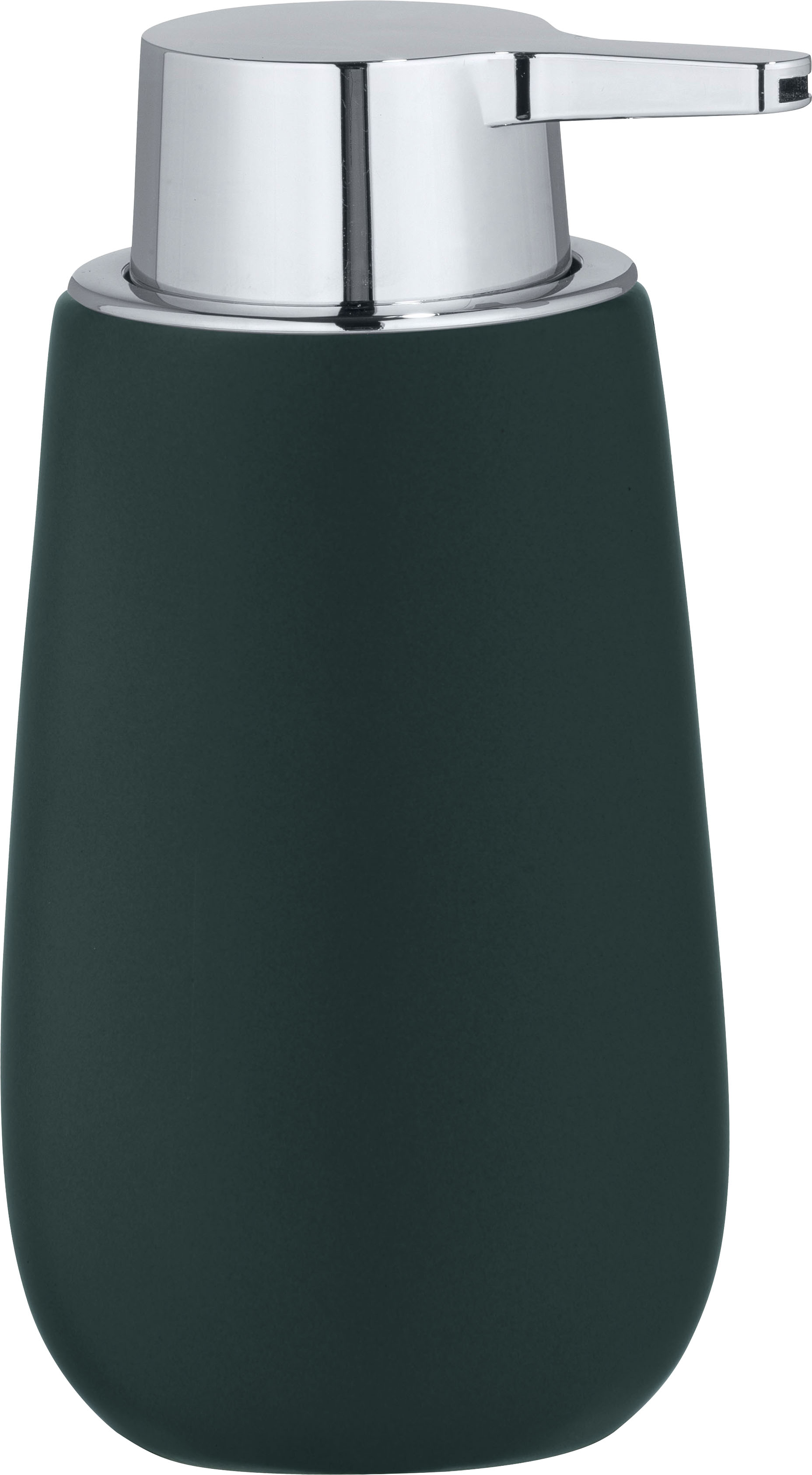 WENKO Seifenspender "Badi" Dunkelgrün, Keramik, 320 ml günstig online kaufen