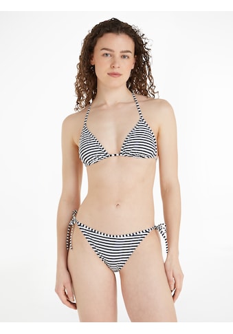 Bikini-Hose »CHEEKY STRING SIDE TIE PRINT«, in gestreifter Optik