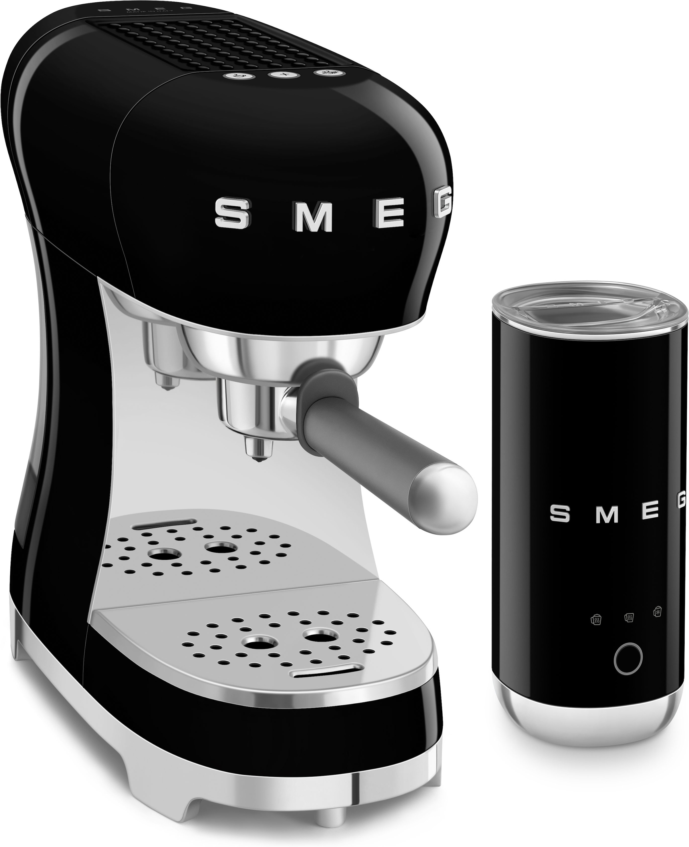 "SMEG Espressomaschine ""ECF12"", schwarz, 2, Kaffeemaschinen, Espressomaschine"