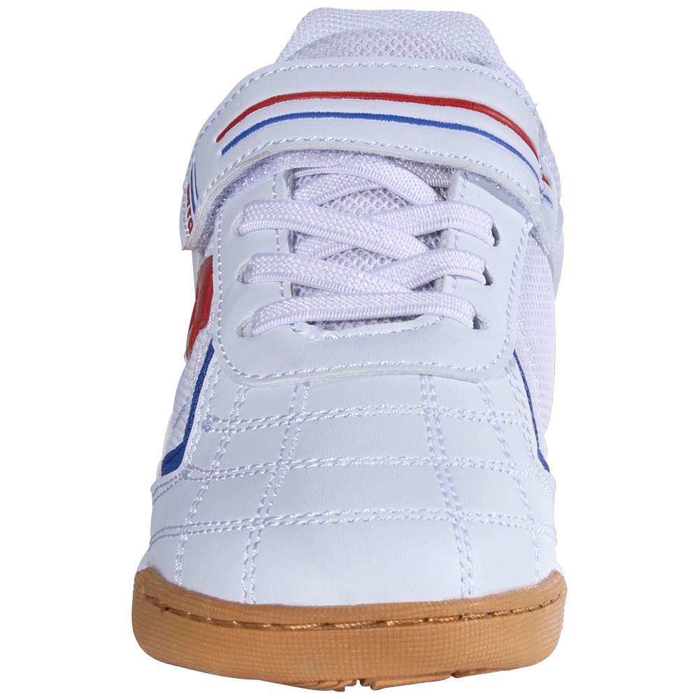 Lotto Soccerera K Indoor Shoe White Red 26 2