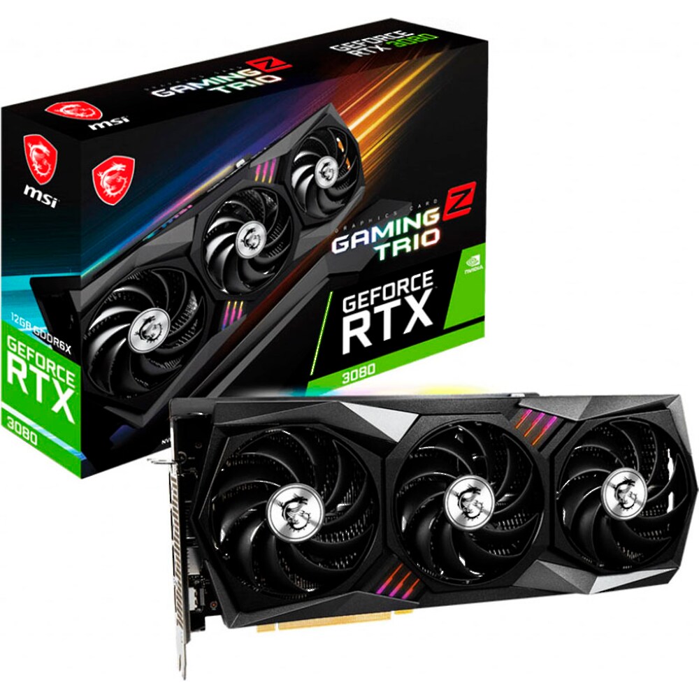 Grafikkarte »GeForce RTX 3080 GAMING Z TRIO 12G LHR«, 12 GB, GDDR6X