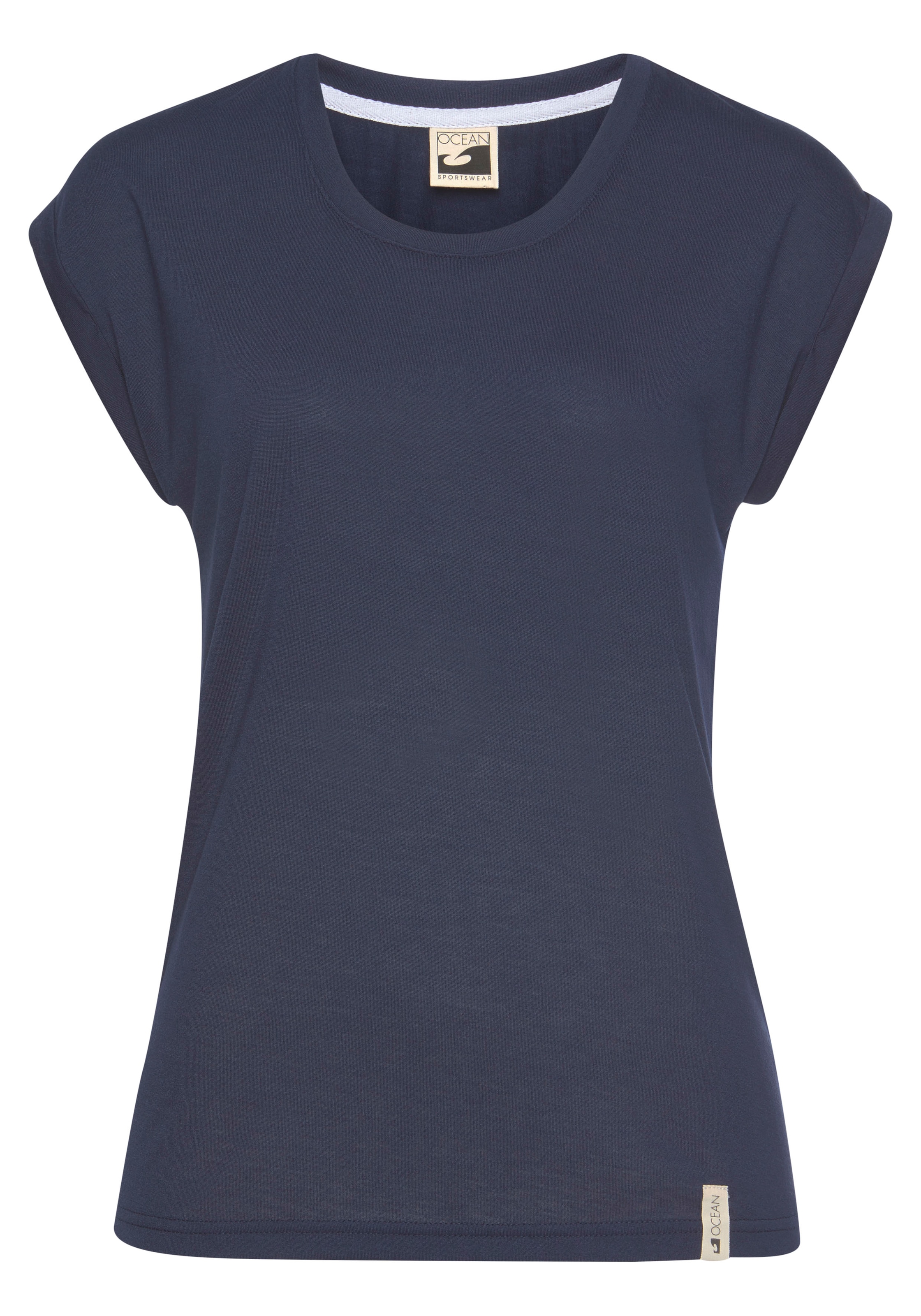 online Ocean in | Sportswear 2er-Pack), BAUR kaufen Viskose-Qualität T-Shirt, (Packung,