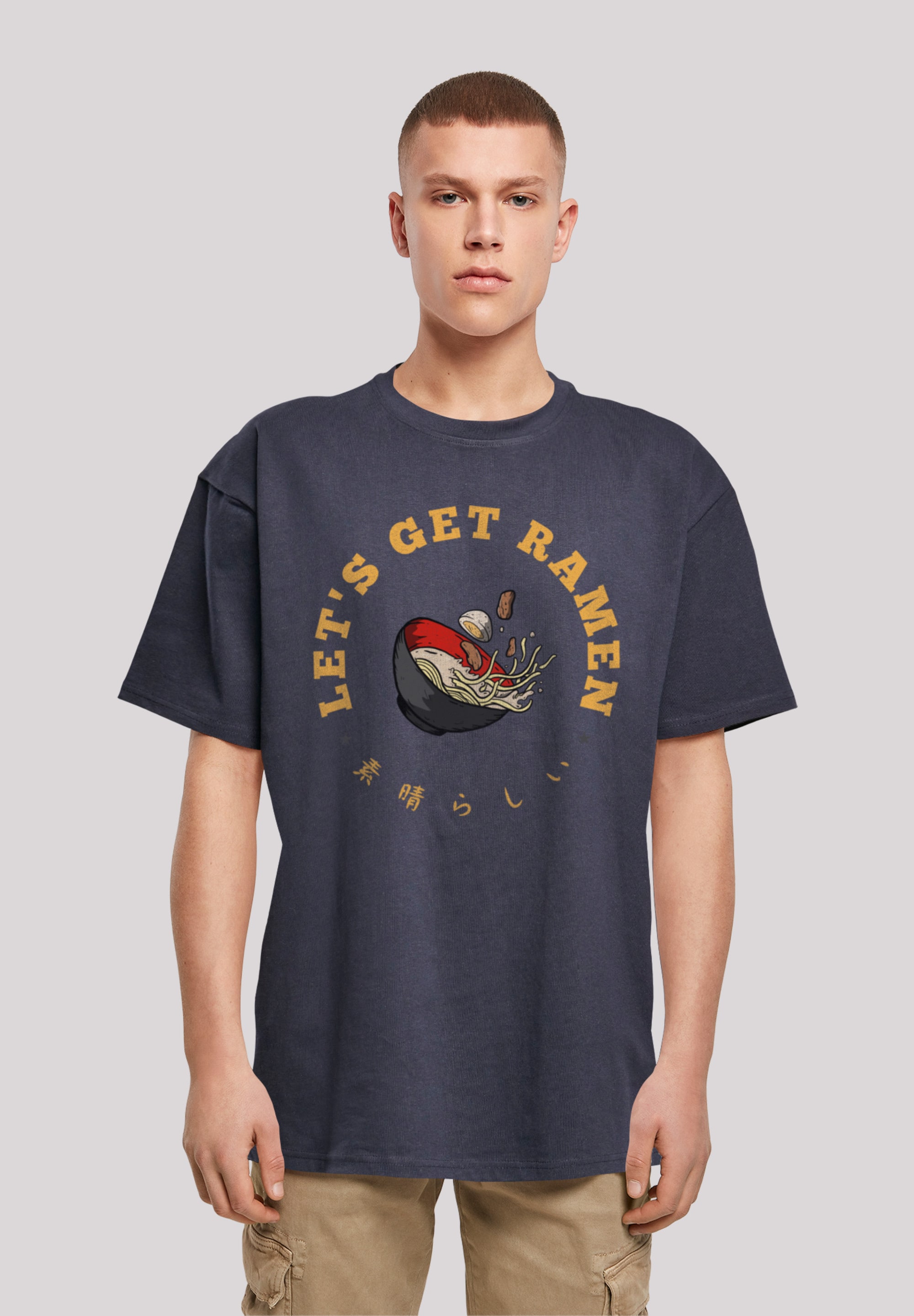 F4NT4STIC T-Shirt "Lets get Ramen", Print