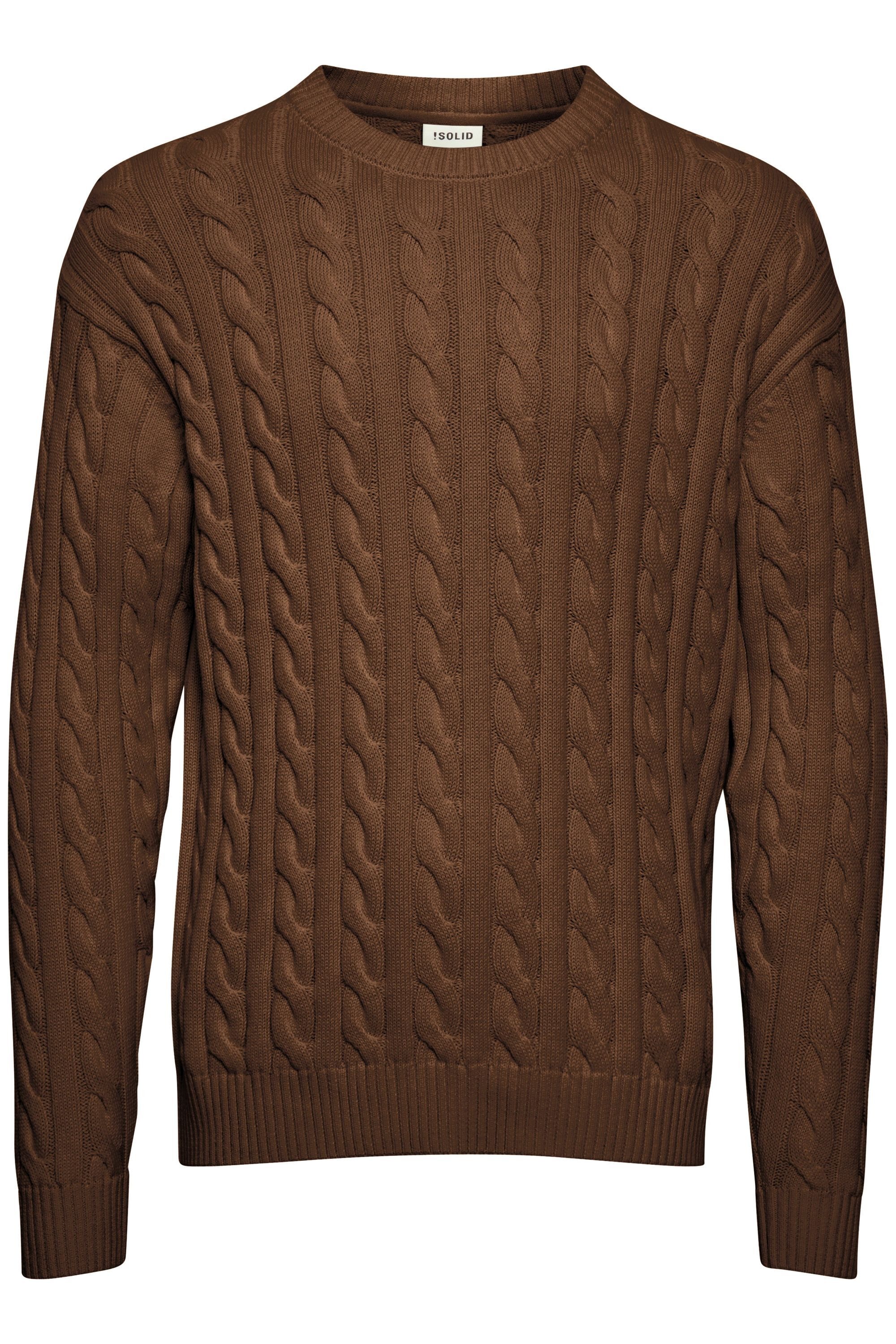 Solid Strickfleece-Pullover "Strickpullover SDMALCOLM" günstig online kaufen