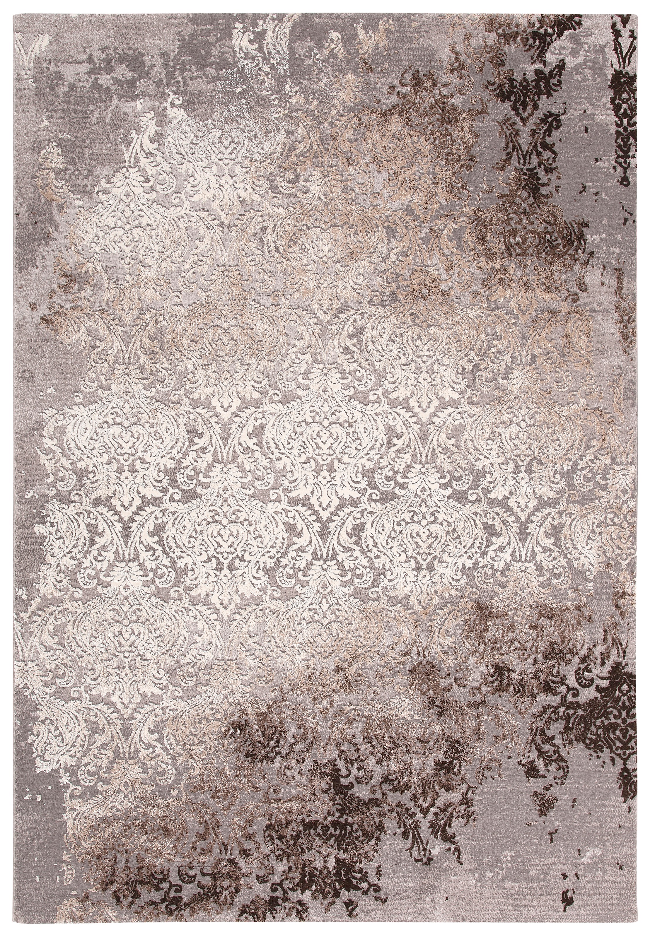 Leonique Teppich »Alisa«, rechteckig, Hoch-Tief-Effekt, Vintage, florale  Ornamente, Kurzflor auf Rechnung | BAUR