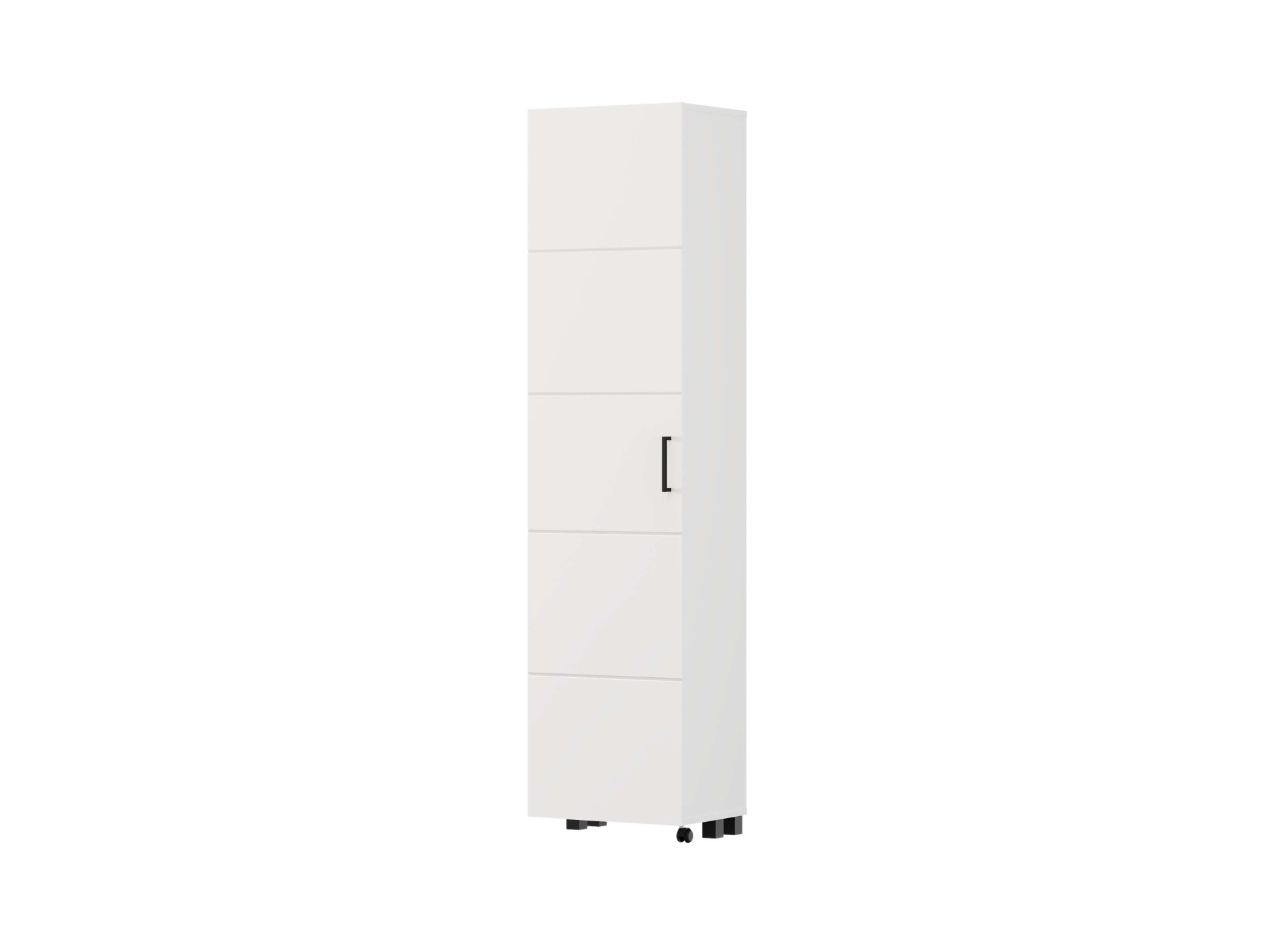 Home affaire Schuhschrank »Islay, Drehtür auf Rollen, B/T/H: 45,6/32,4/184,4 cm« Schuhkommode mit Platz für ca. 20 Paar Schuhe bis Gr. 40
