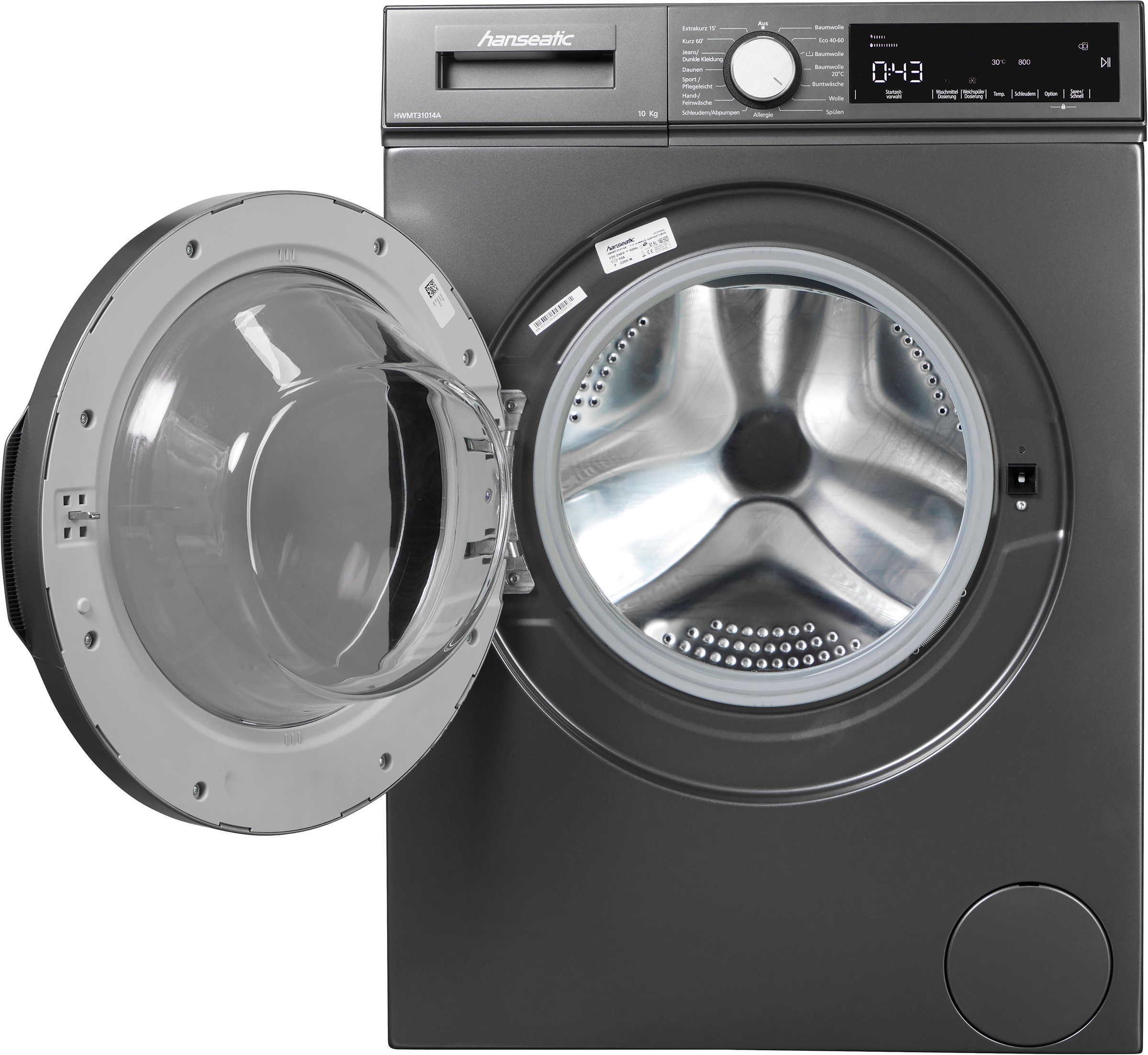 Hanseatic Waschmaschine "HWMT31014A" 10 kg 1400 U/min günstig online kaufen