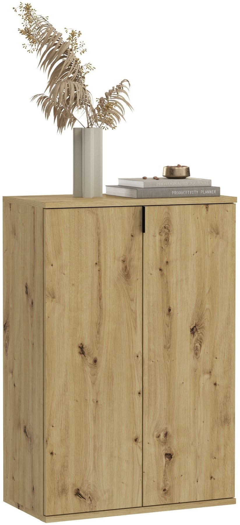 Home affaire Schuhkommode "Trondheim, Breite 61 cm, 2 Türen, 5 Einlegeböden günstig online kaufen