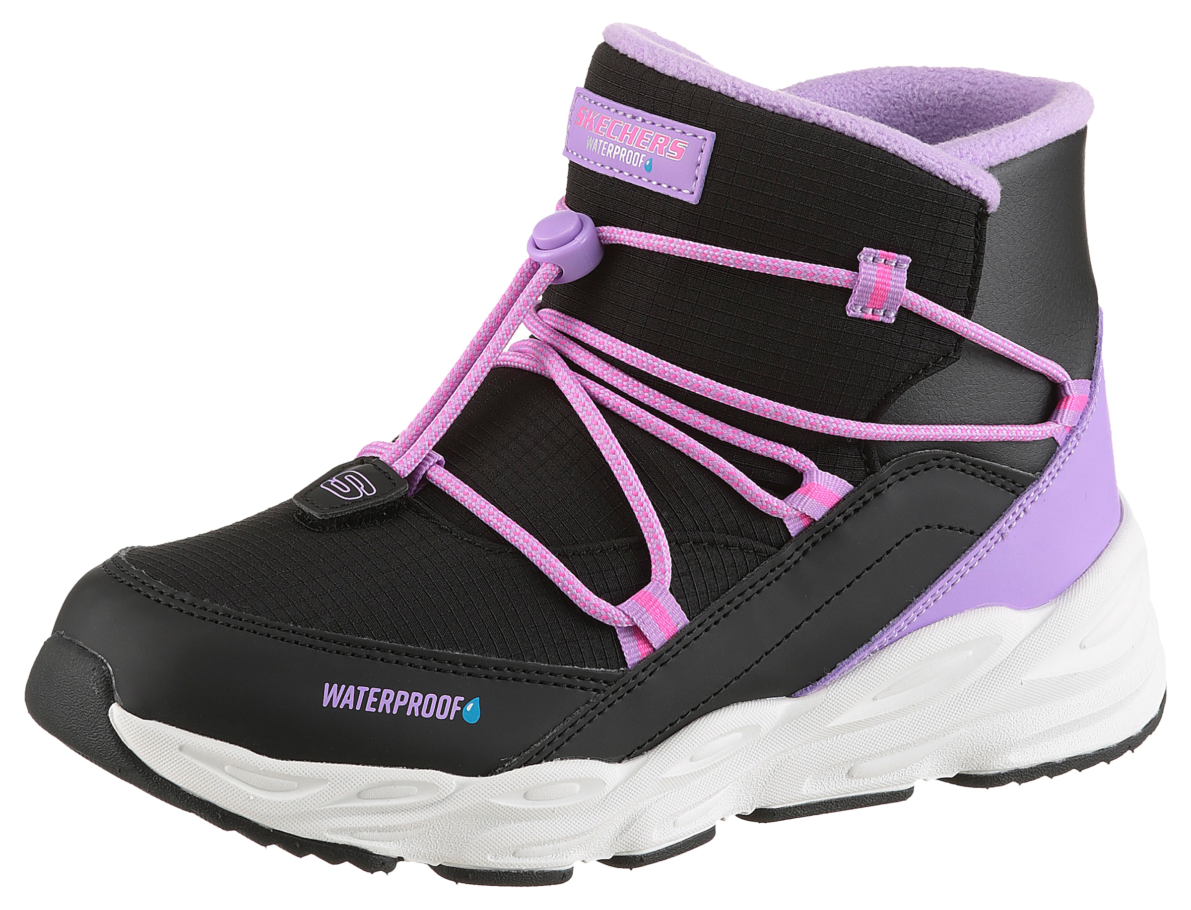 Skechers Schlupfboots "Turbo Tread" Winterboots Mit Gummizug, Größenschablone Zum Download
